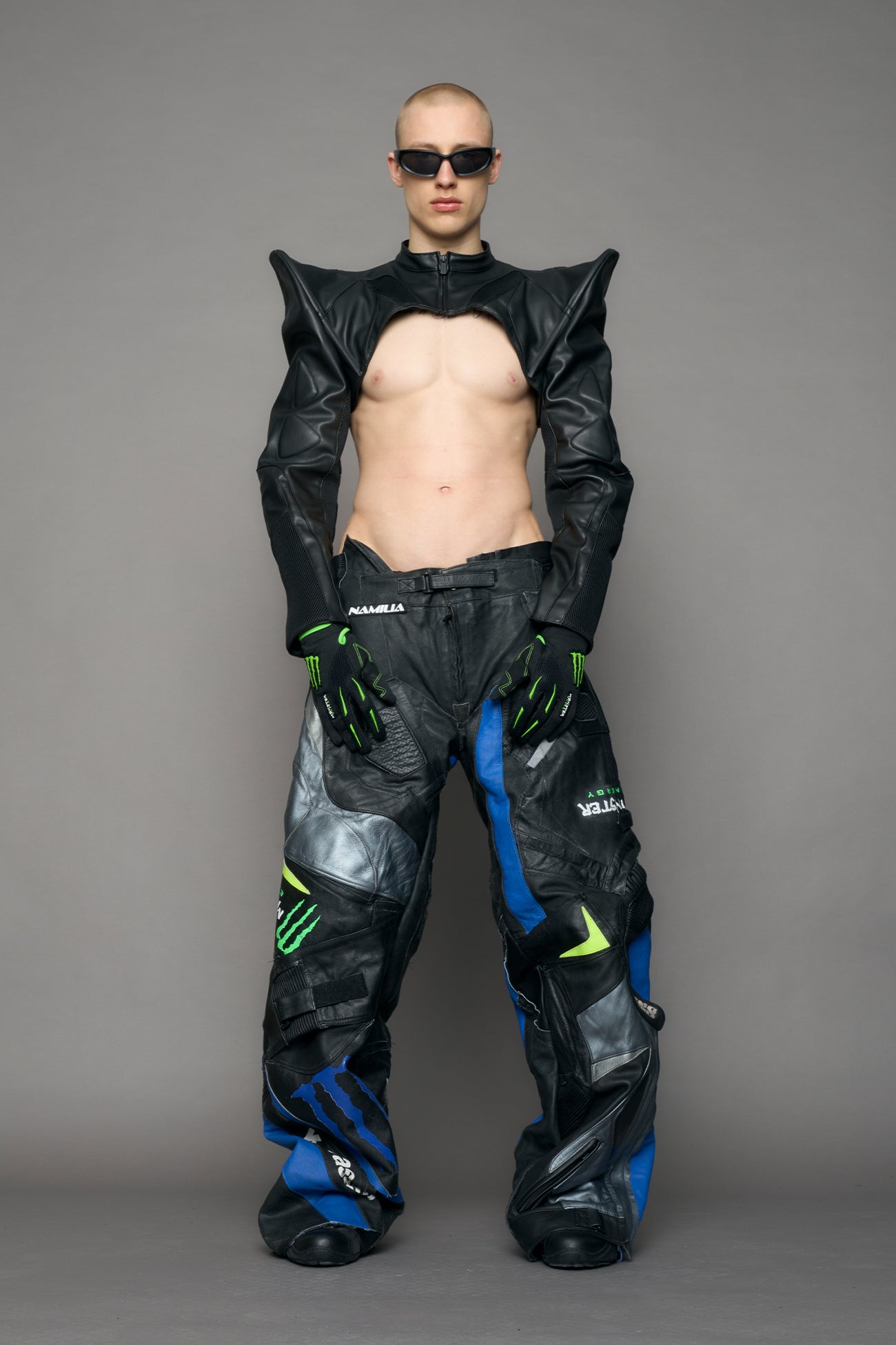 Octane Moto Spike Bolero Jacket — view 7