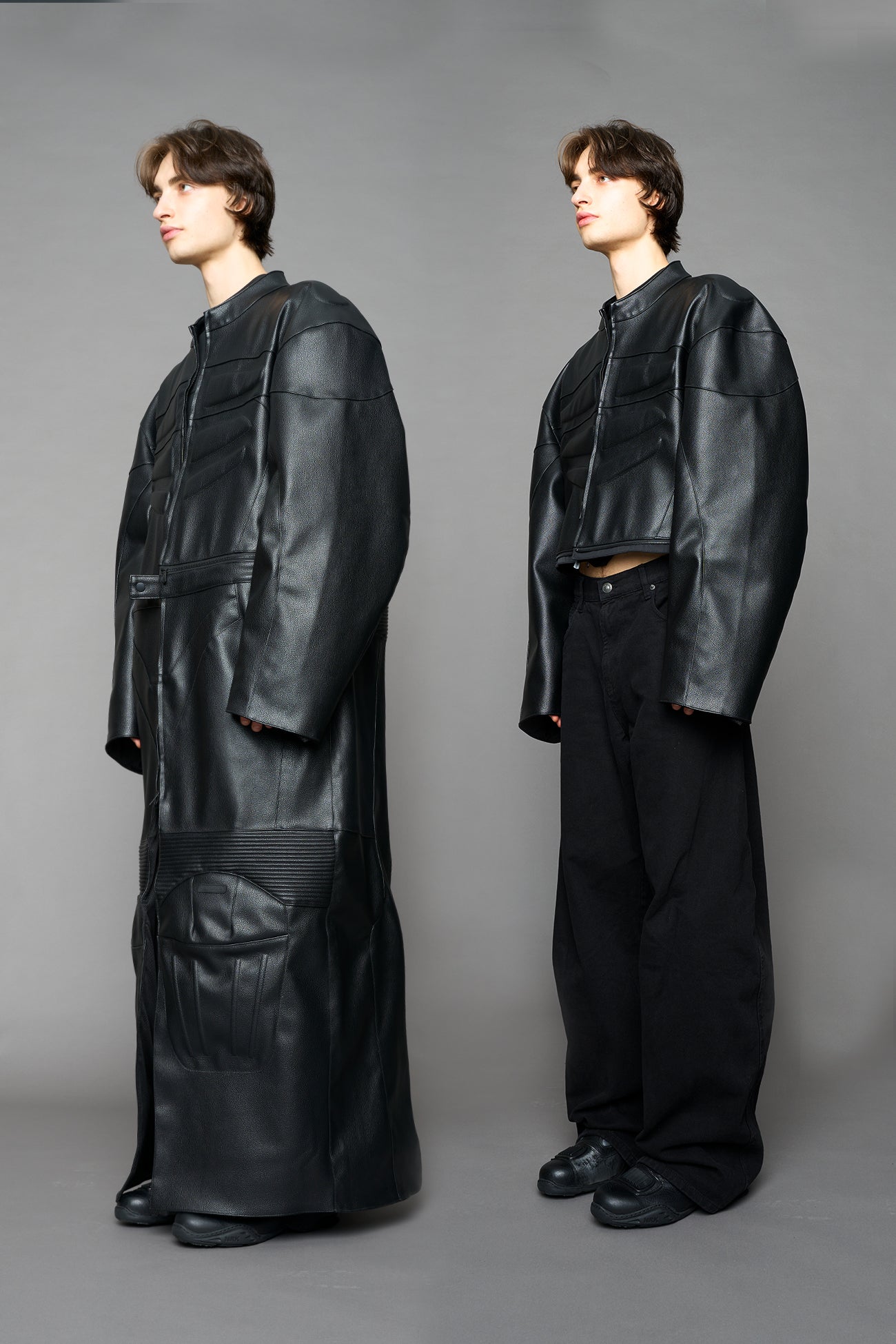 Detachable Motocross Long Coat — view 7