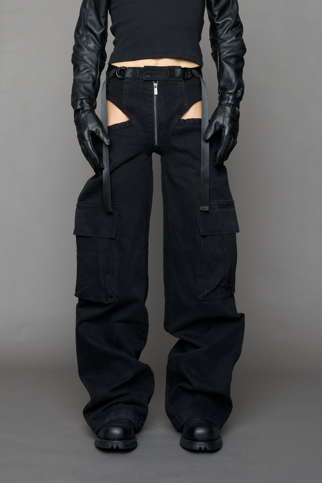 Denim Panty Trousers — view 6