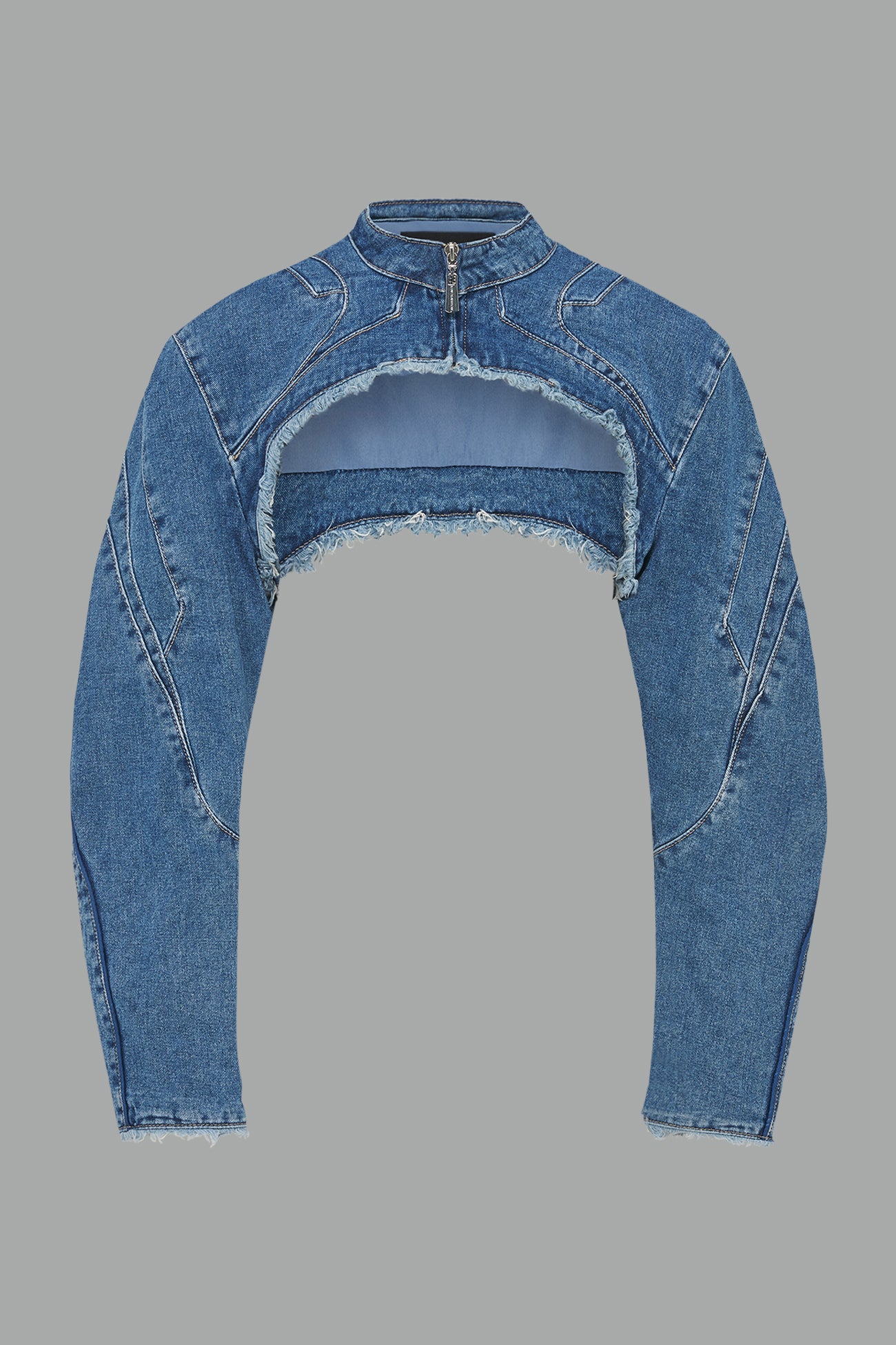 XTC Denim Choker Jacket — view 16