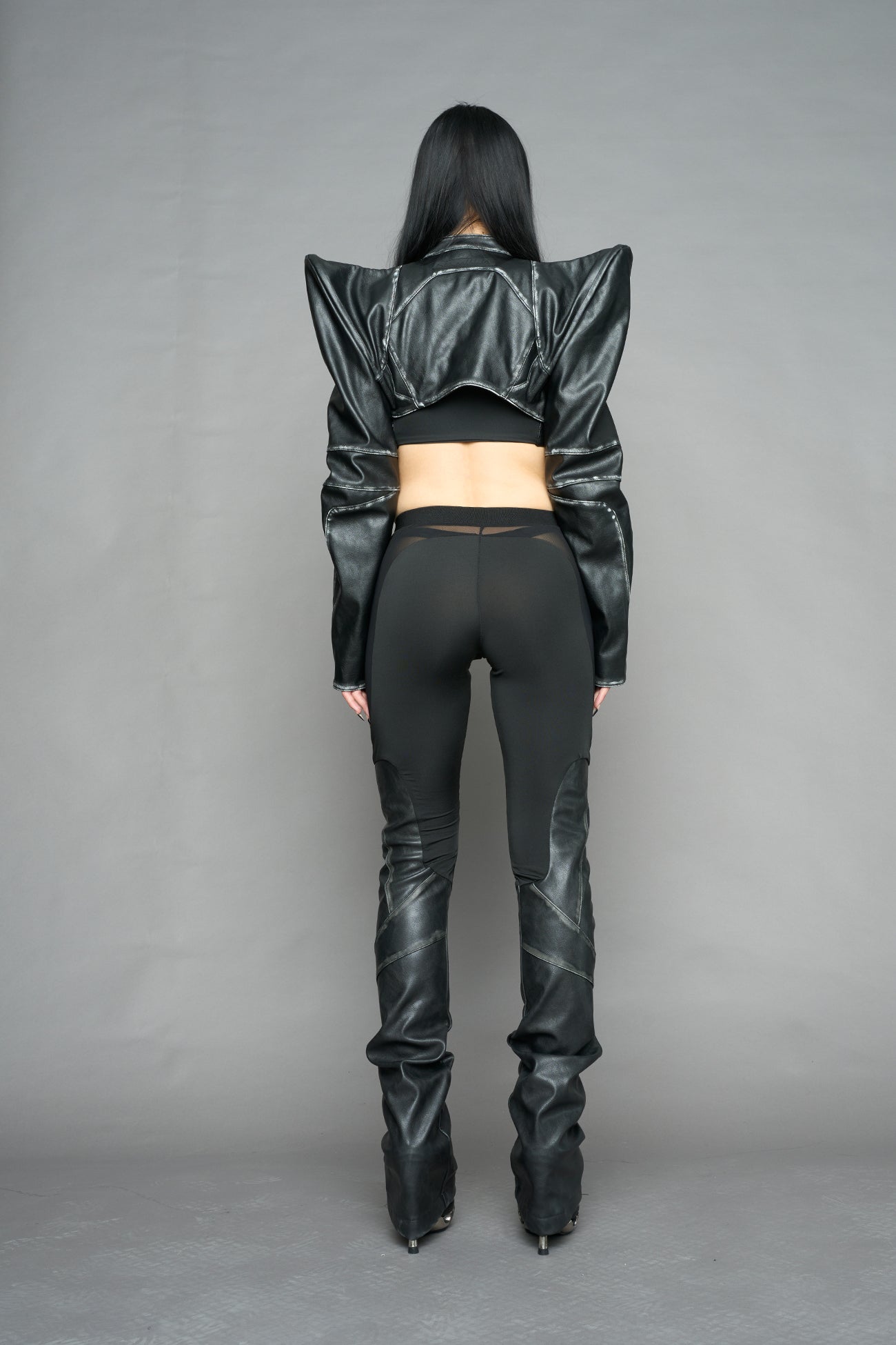 moto mesh pants — view 3