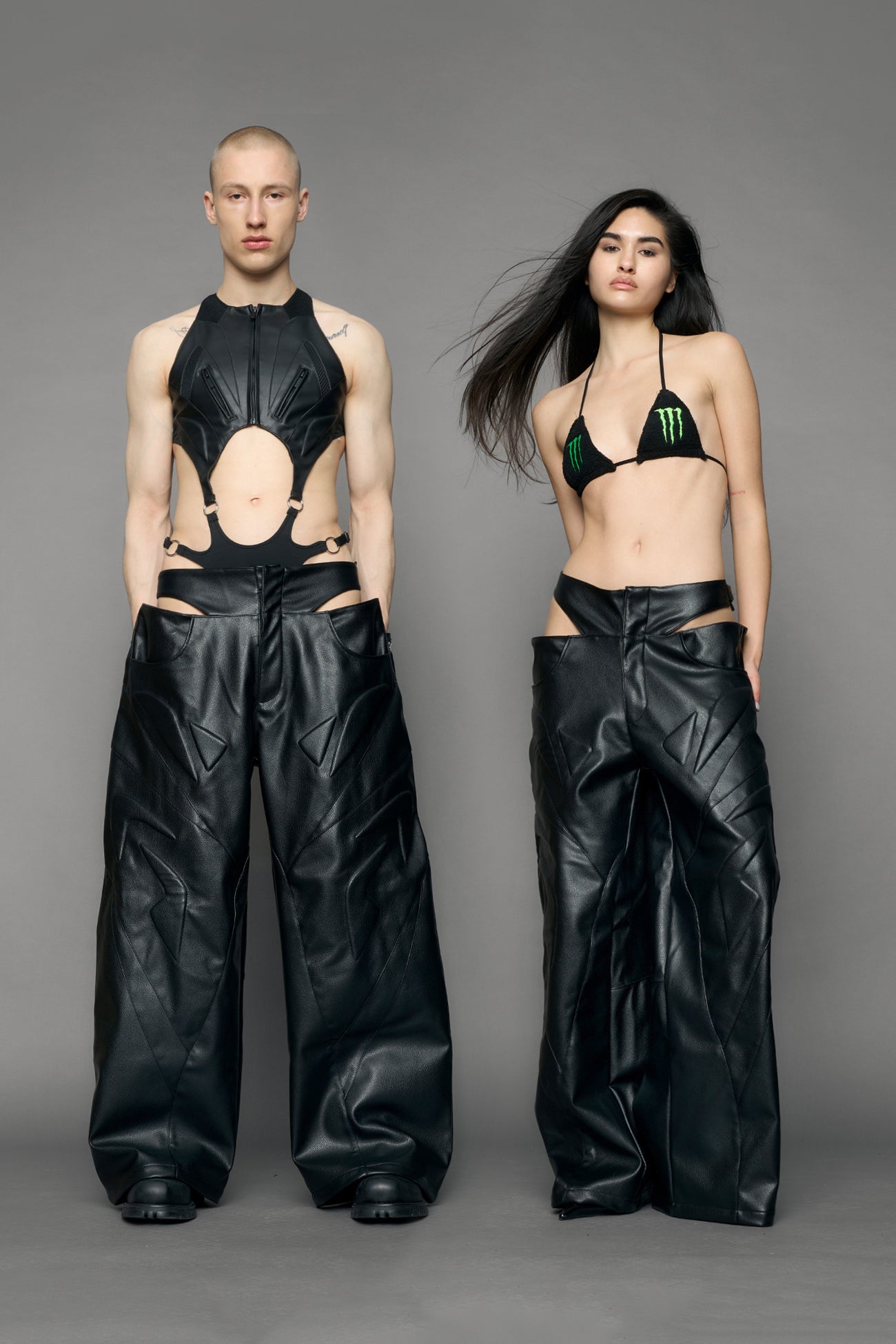 Octane Leather Panty Trousers — view 1