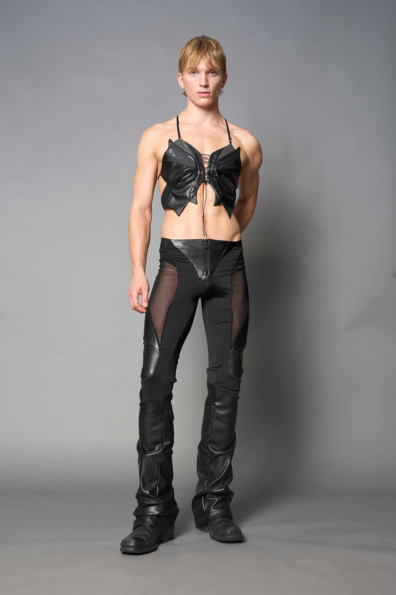 moto mesh pants — view 7