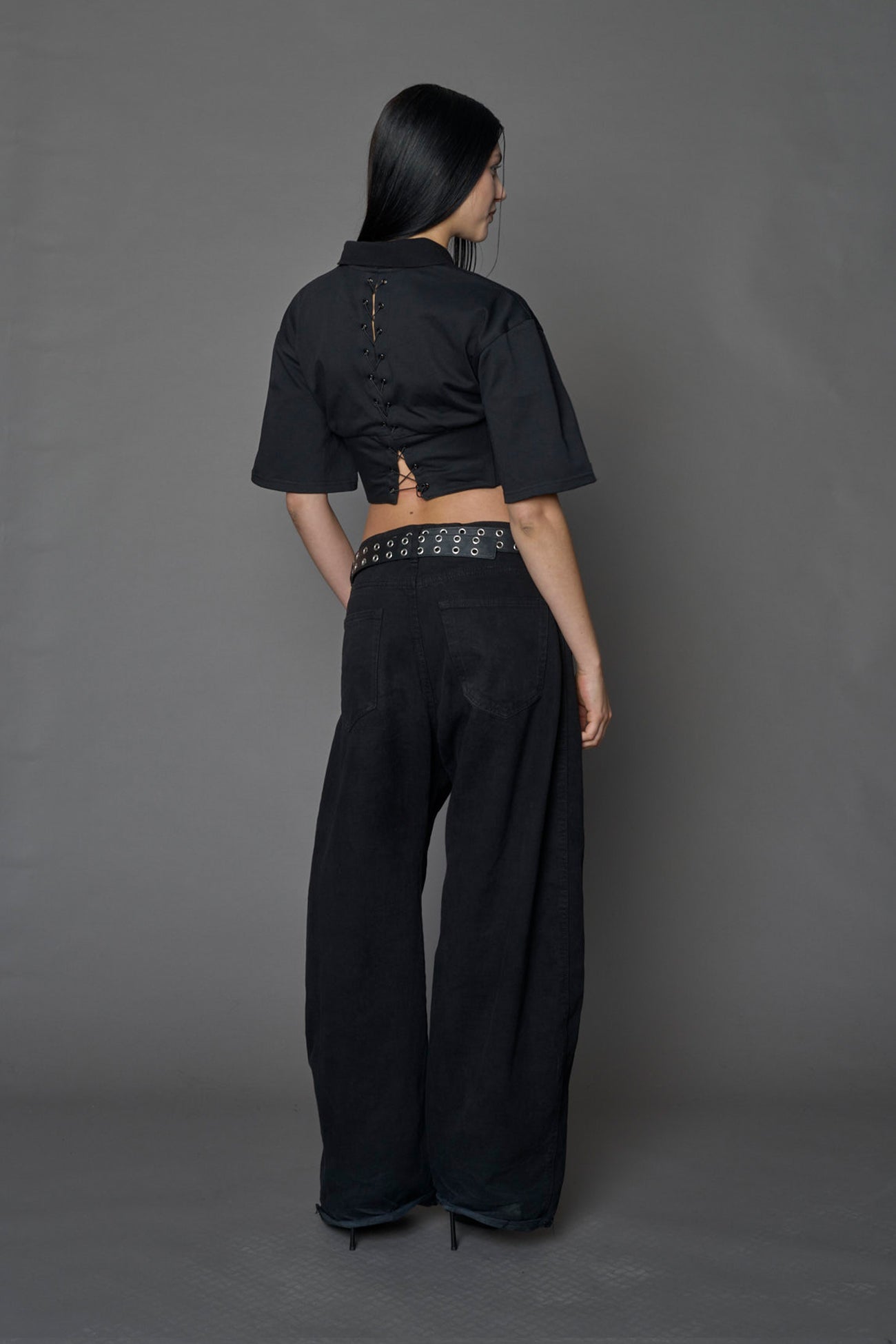 Racing Corset Polo Shirt — view 3