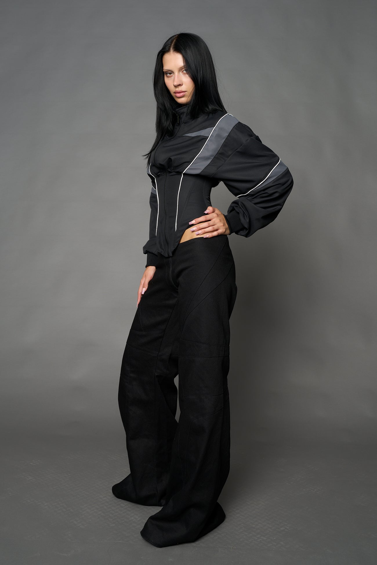 Tracksuit Corset Jacket — view 3