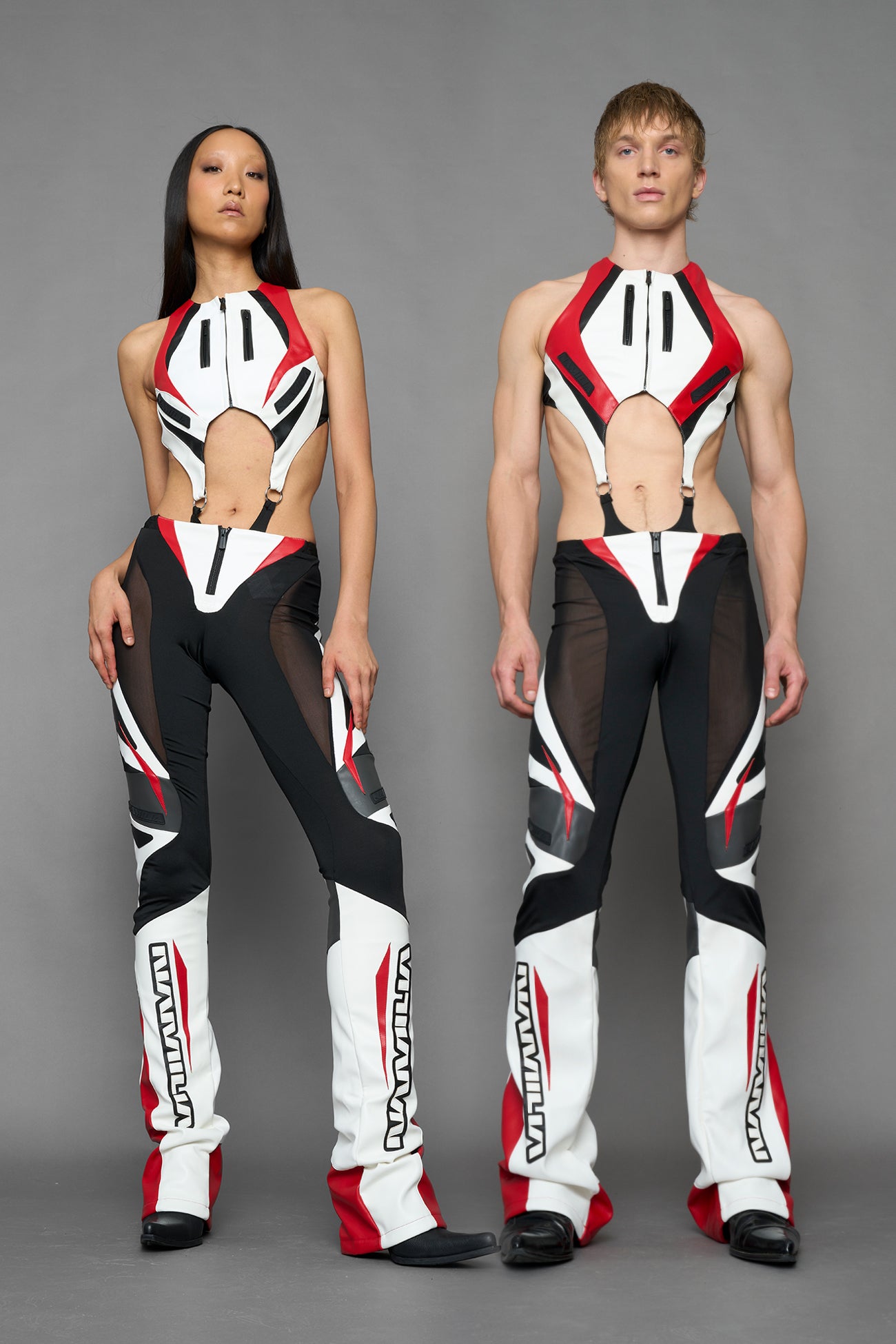 Moto Mesh Pants — view 1