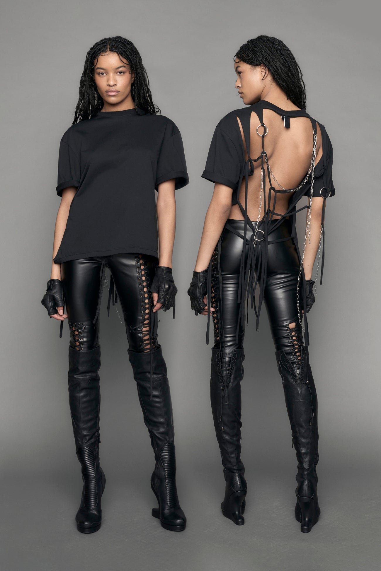 Shredded Chain T-Shirt — view 8