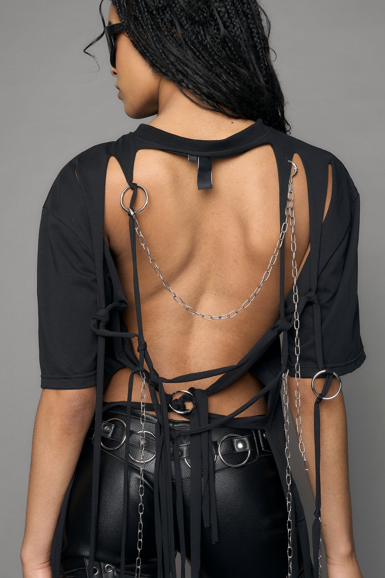 Shredded Chain T-Shirt — view 14