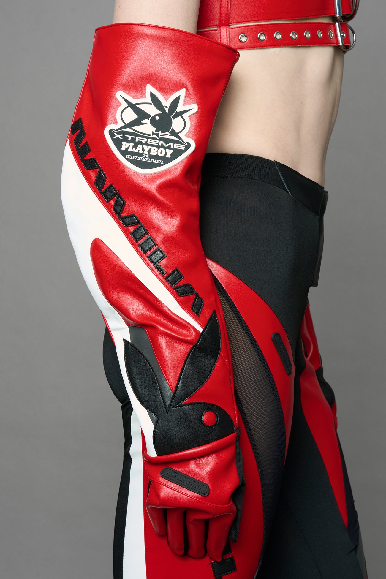 PU LEATHER EMBROIDERY