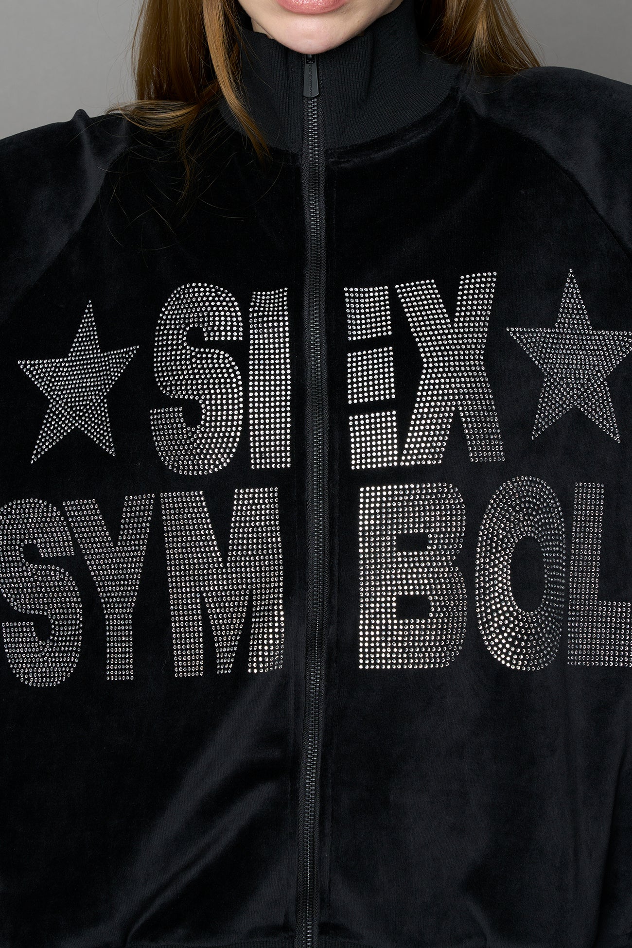 rhinestoned artwork