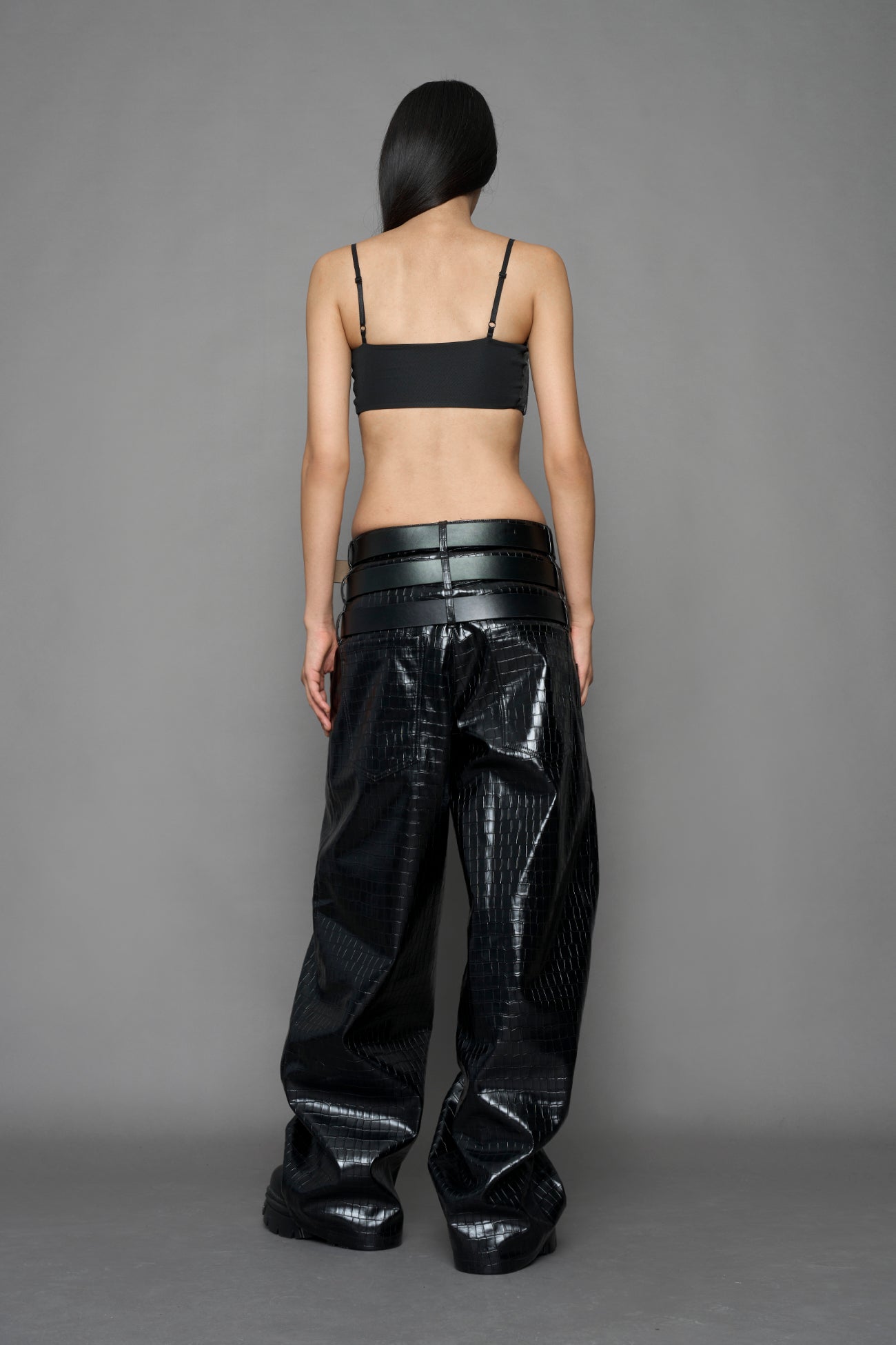 Triple Belt Pants — view 4
