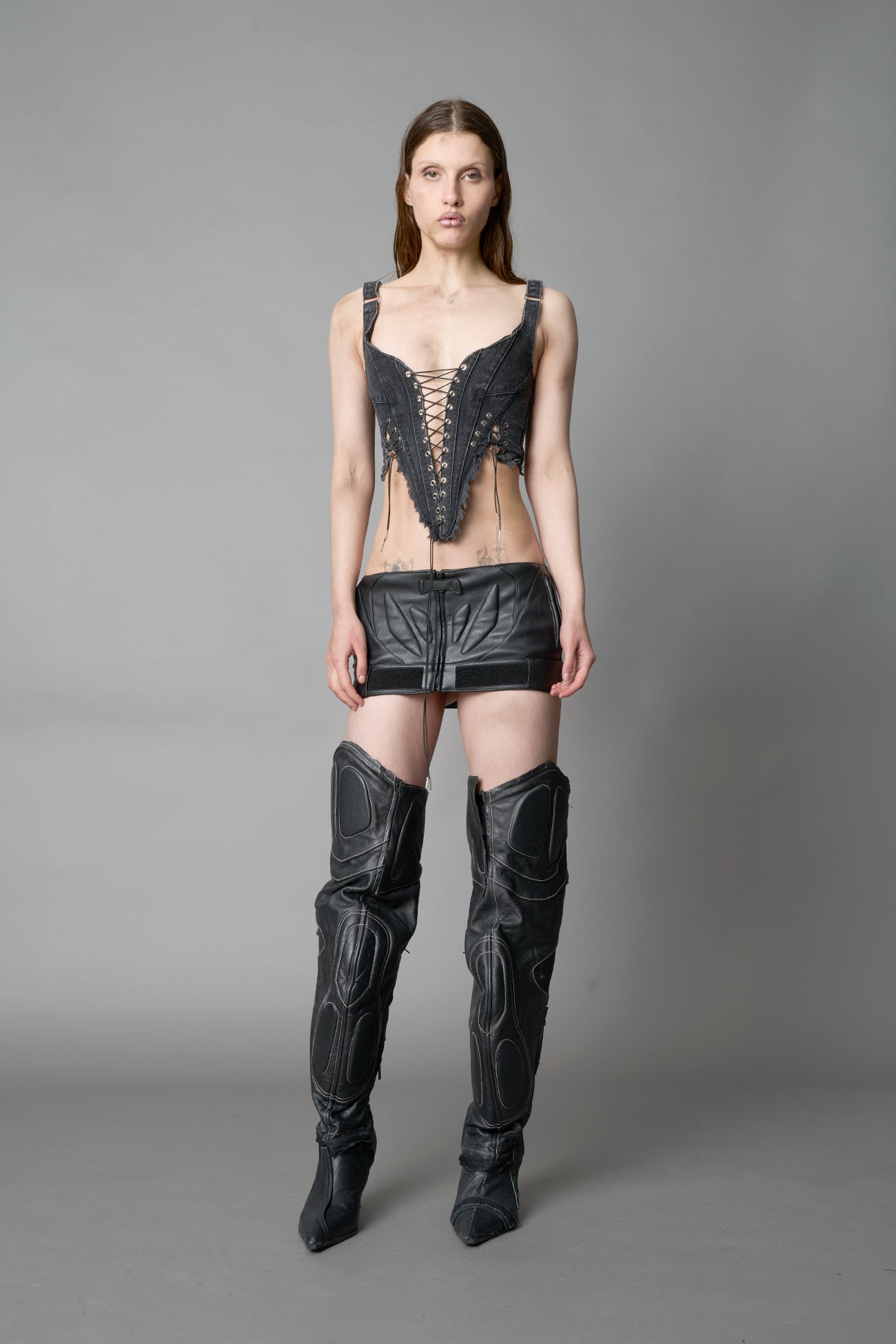 XTC Denim Corset — view 2