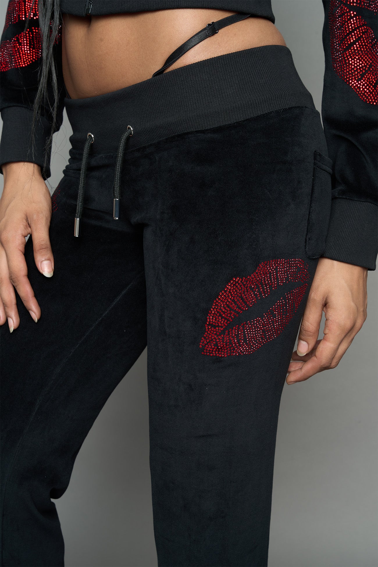 Playboy Love Velour Flare Pants — view 12
