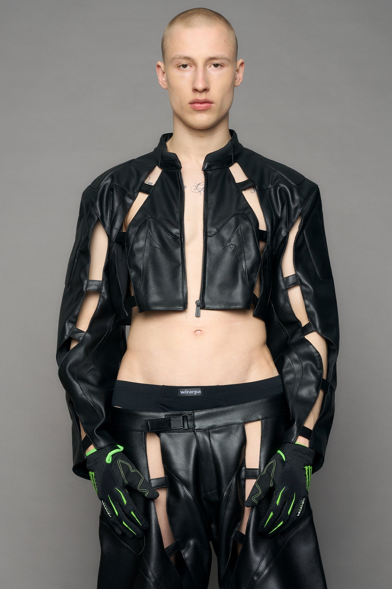 Octane Moto Floating Crop Jacket — view 14