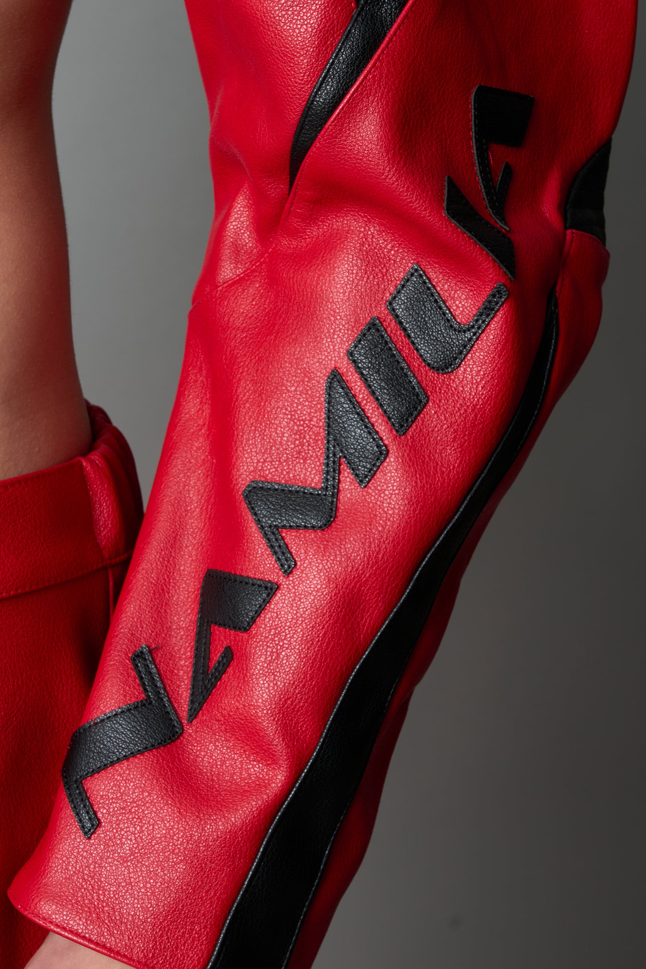 XTC Leather Choker Jacket — view 12
