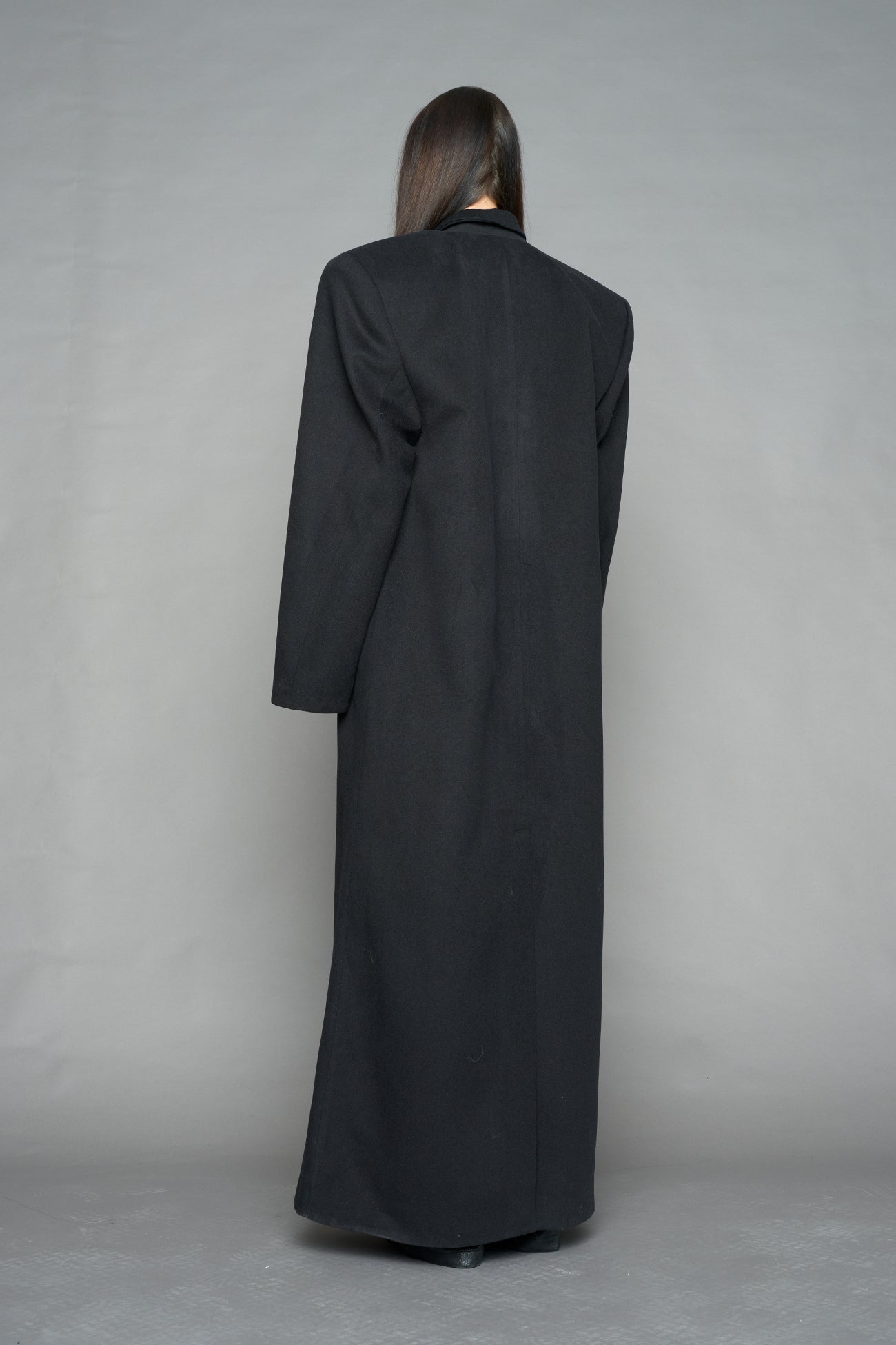 Wool Elongated Blazer Coat — view 4