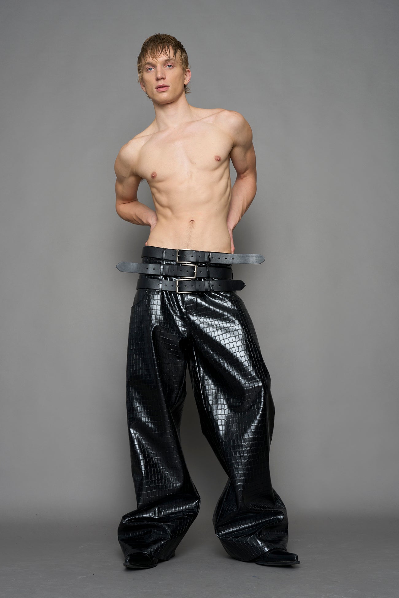 Triple Belt Pants — view 5