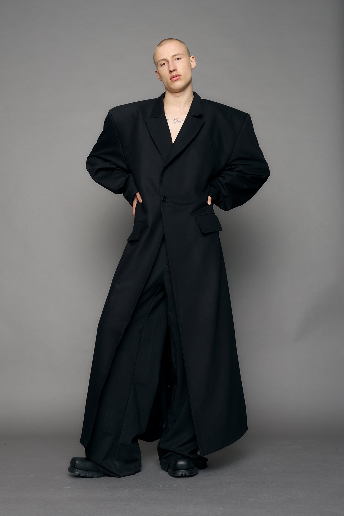 Elongated Blazer Coat — view 10