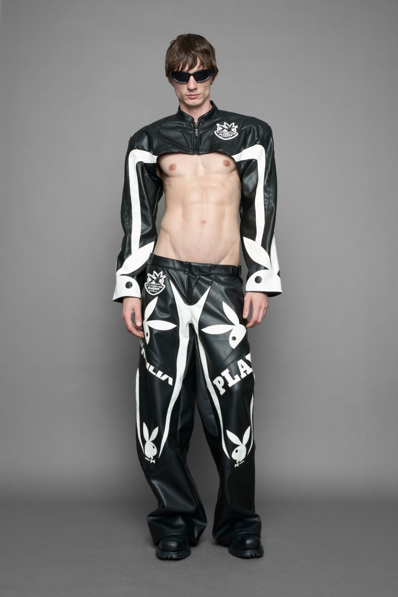 Playboy Moto Bolero Jacket Black — view 6