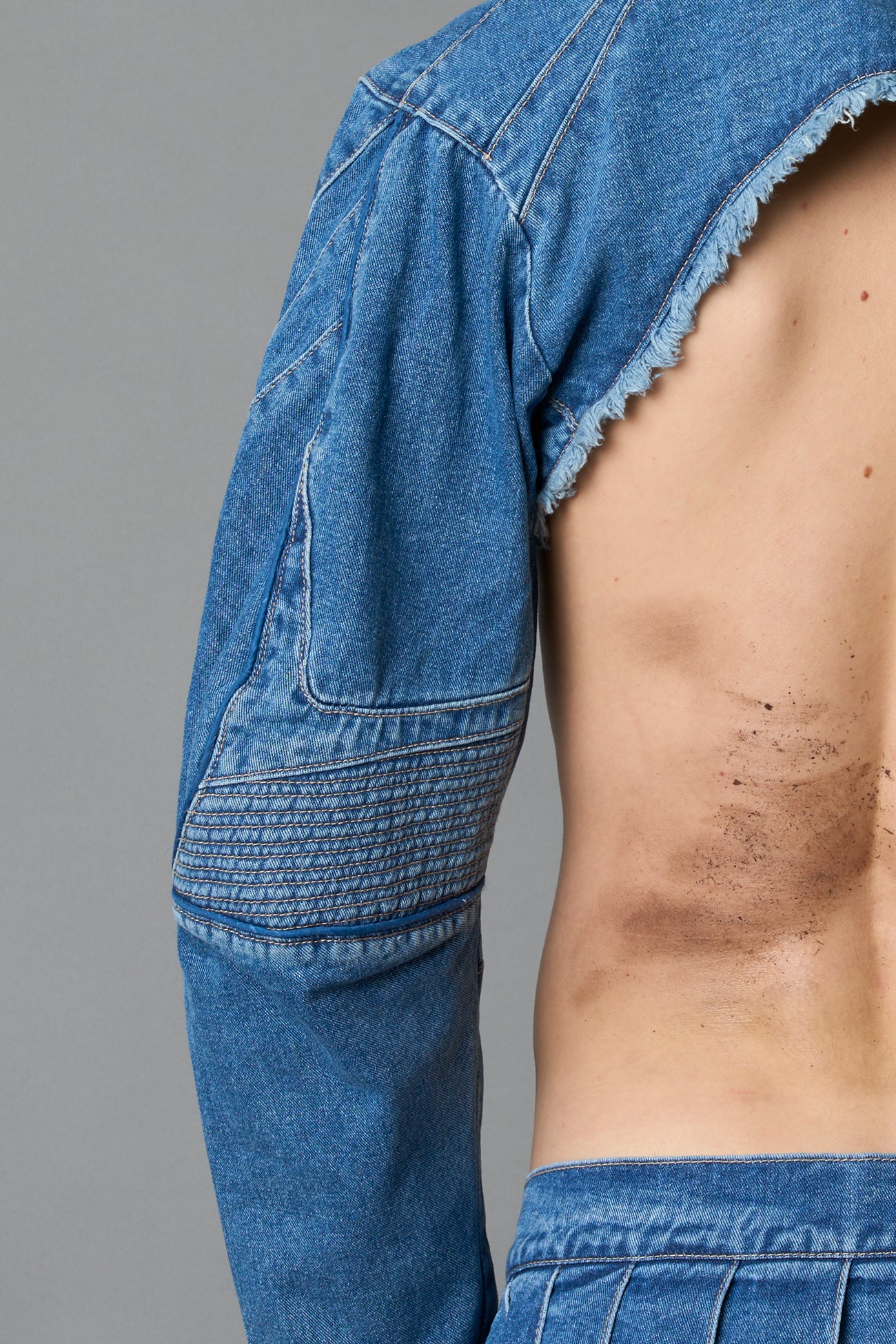 XTC Denim Choker Jacket — view 11