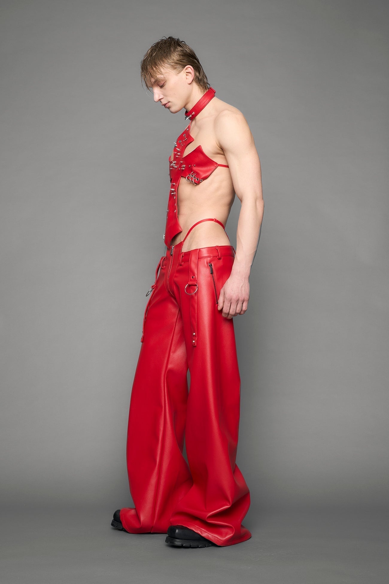 Belted Thong Pants — view 12
