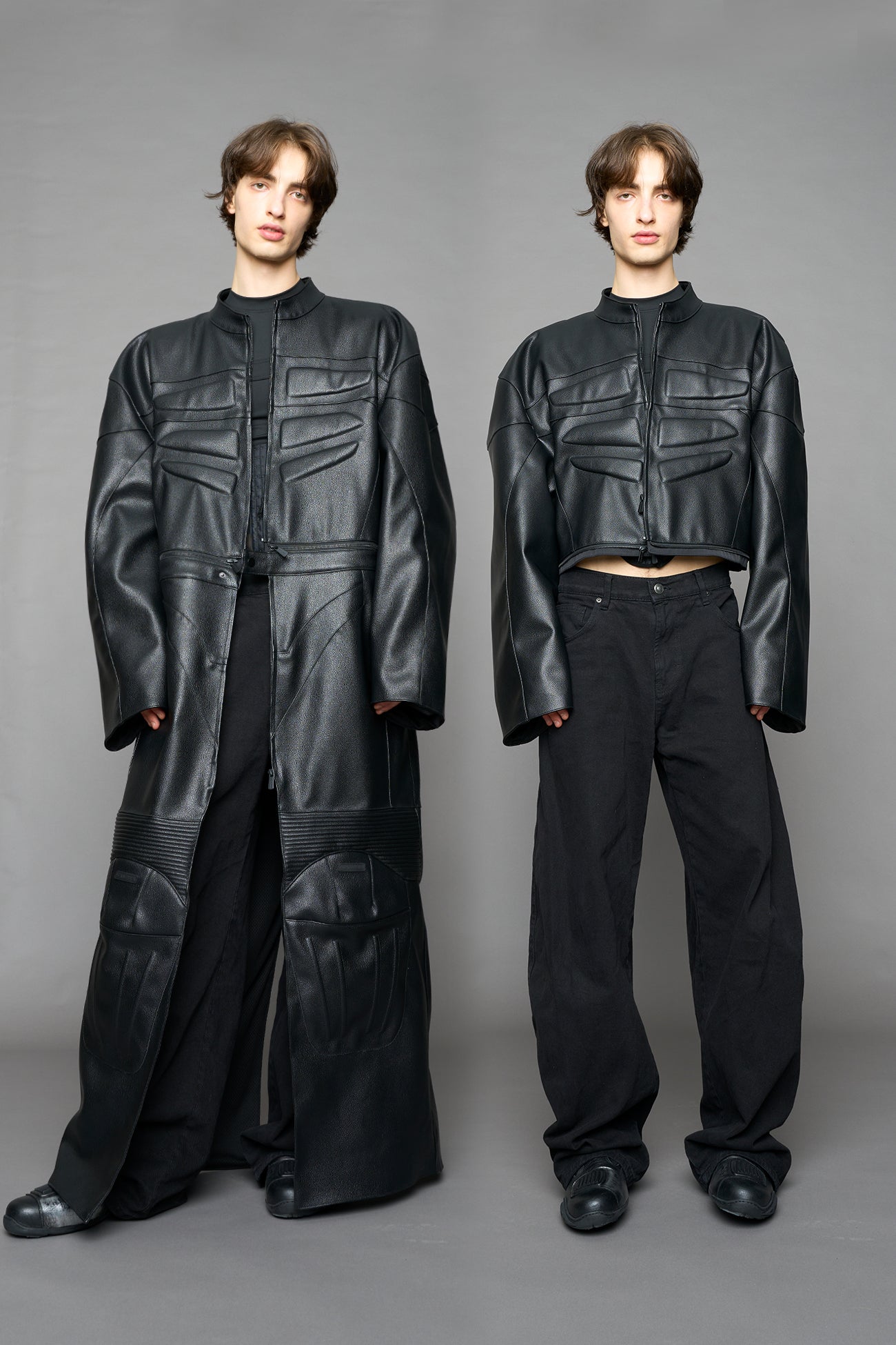 Detachable Motocross Long Coat — view 6