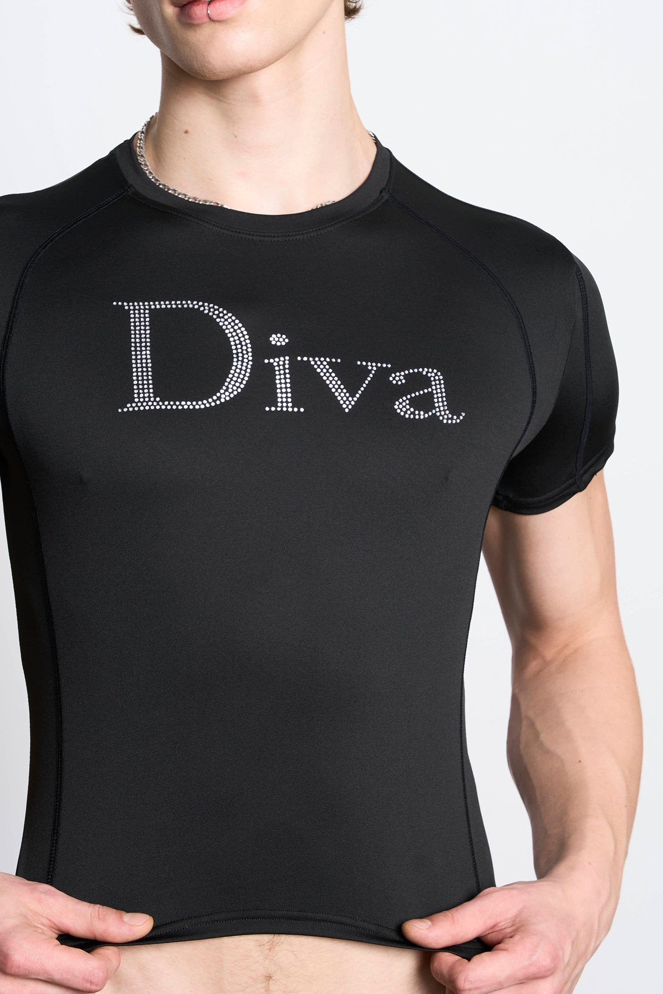 Diva Racing Tee detail