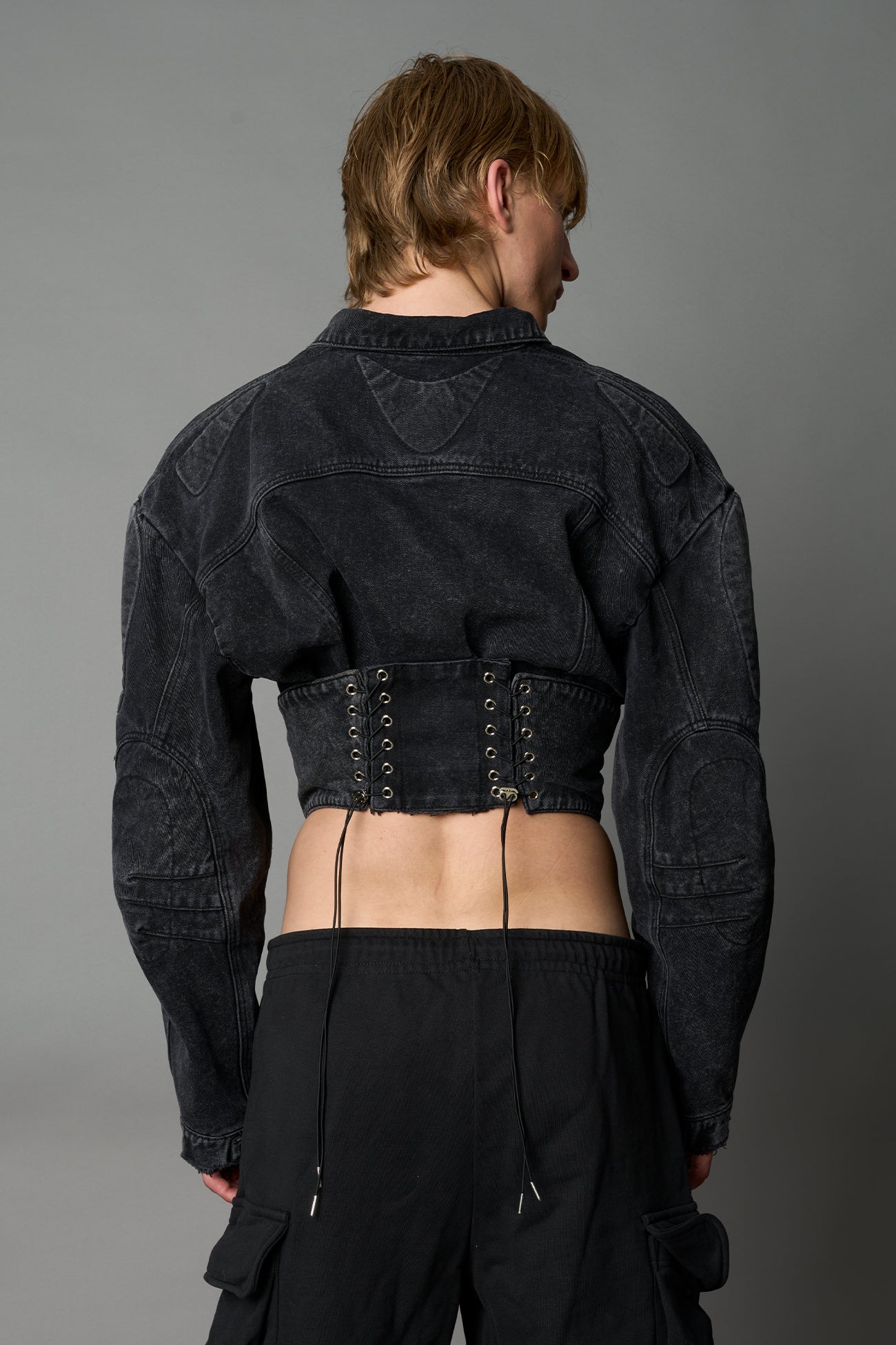 XTC Denim Corset Jacket — view 10
