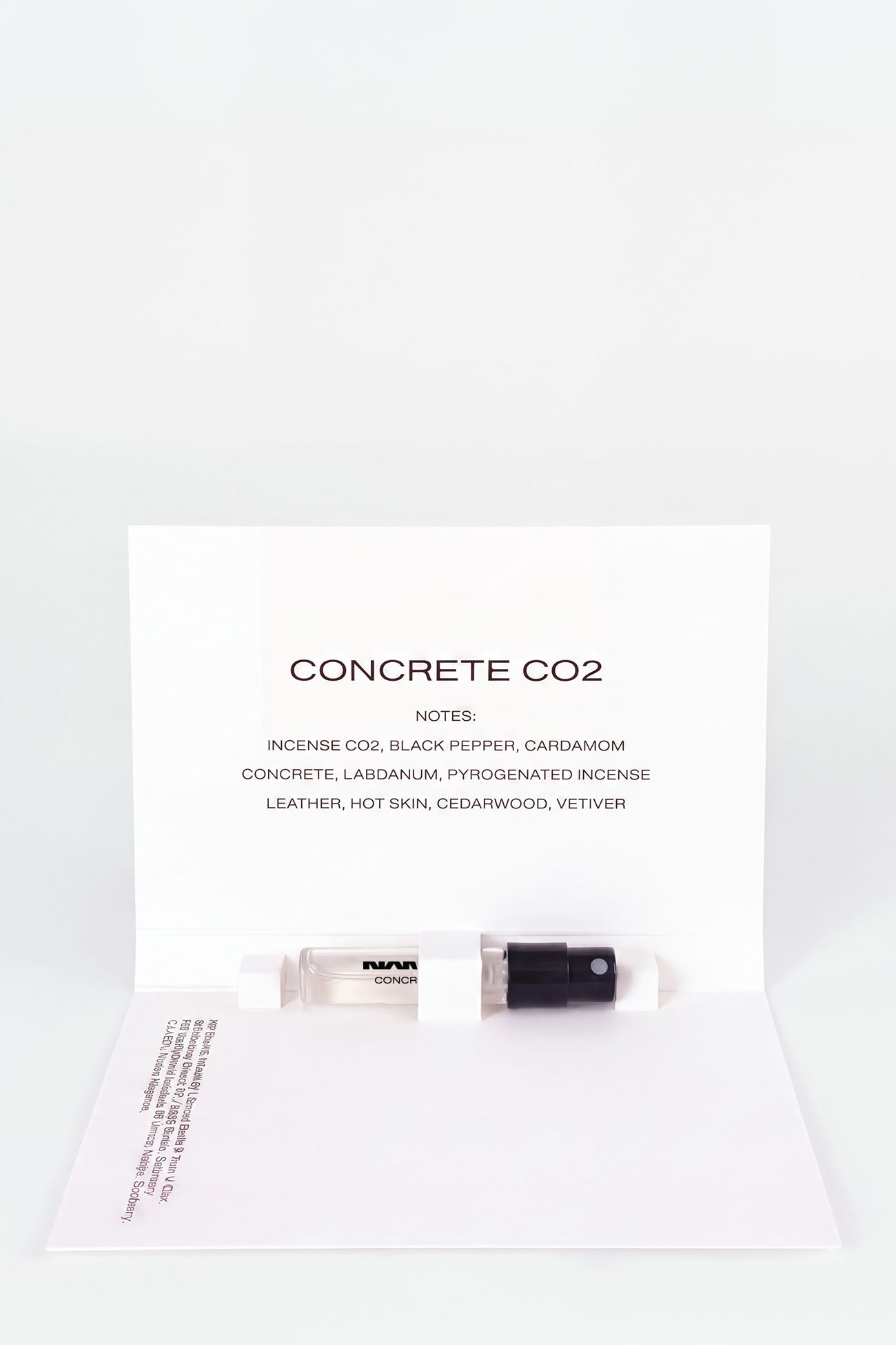 CONCRETE CO2 1,0ml Sample — view 2