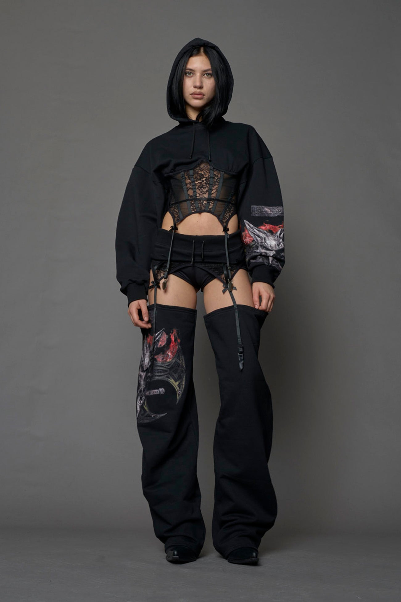 Rockstar Corset Hoodie — view 10