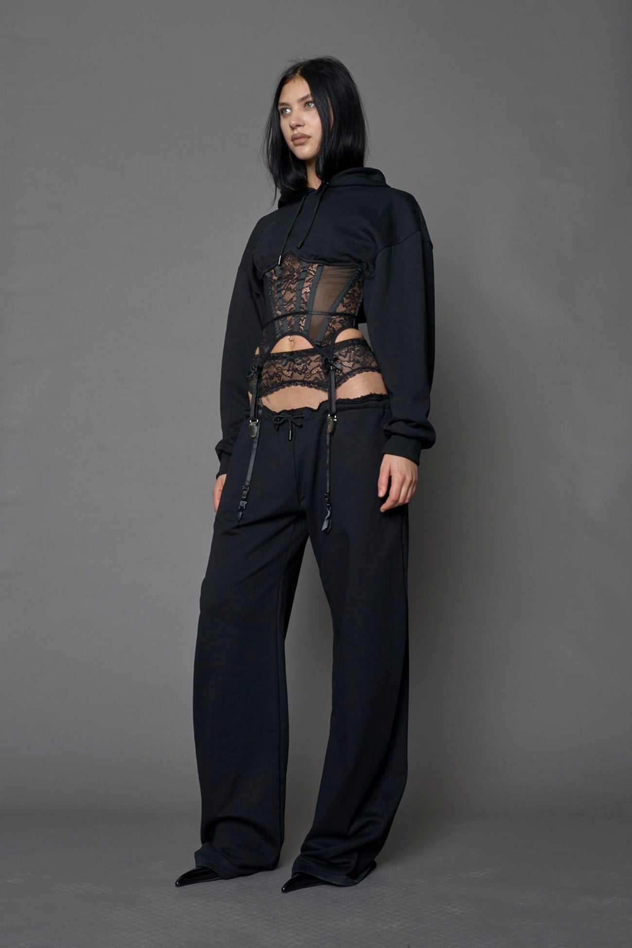 Rockstar Corset Hoodie — view 2