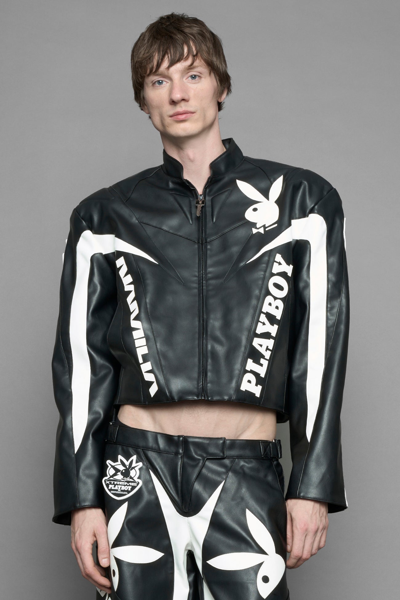 Playboy Moto Jacket Black — view 10