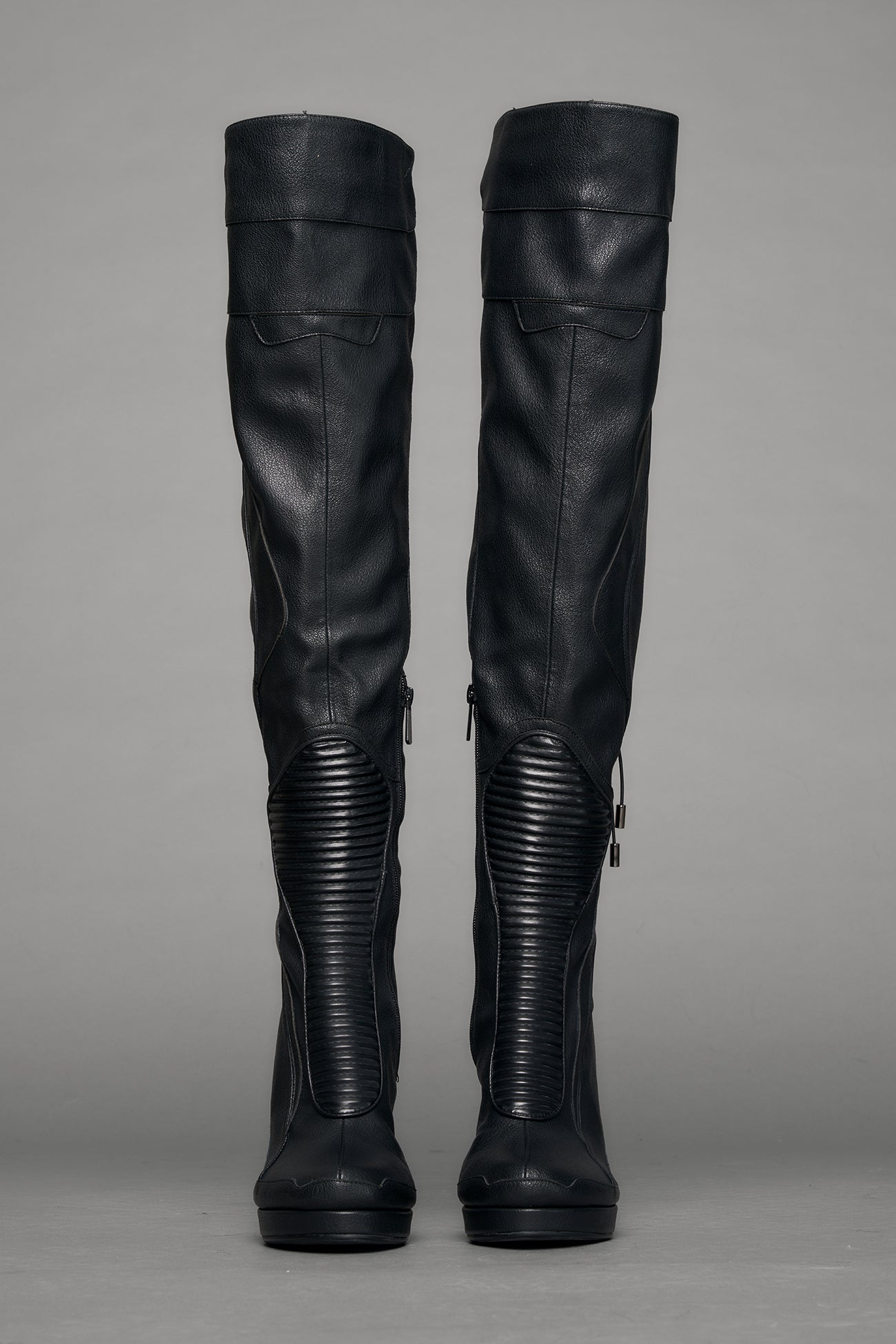 Mutant Biker Overknee Boot — view 5