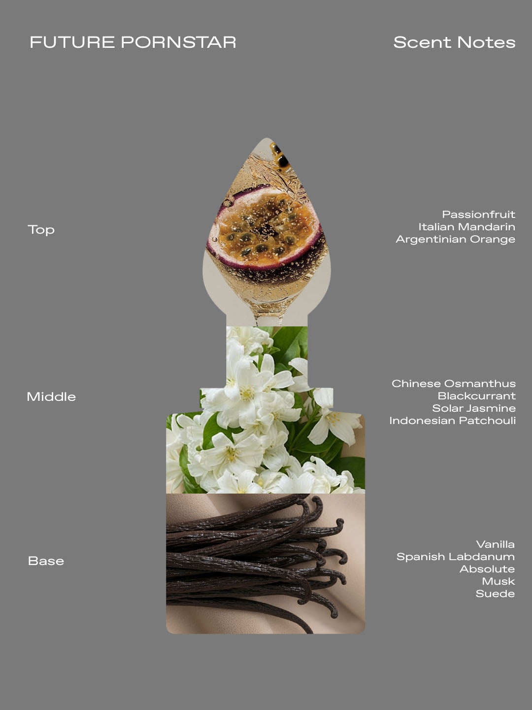 Created in collaboration with Perfumer Pia Long