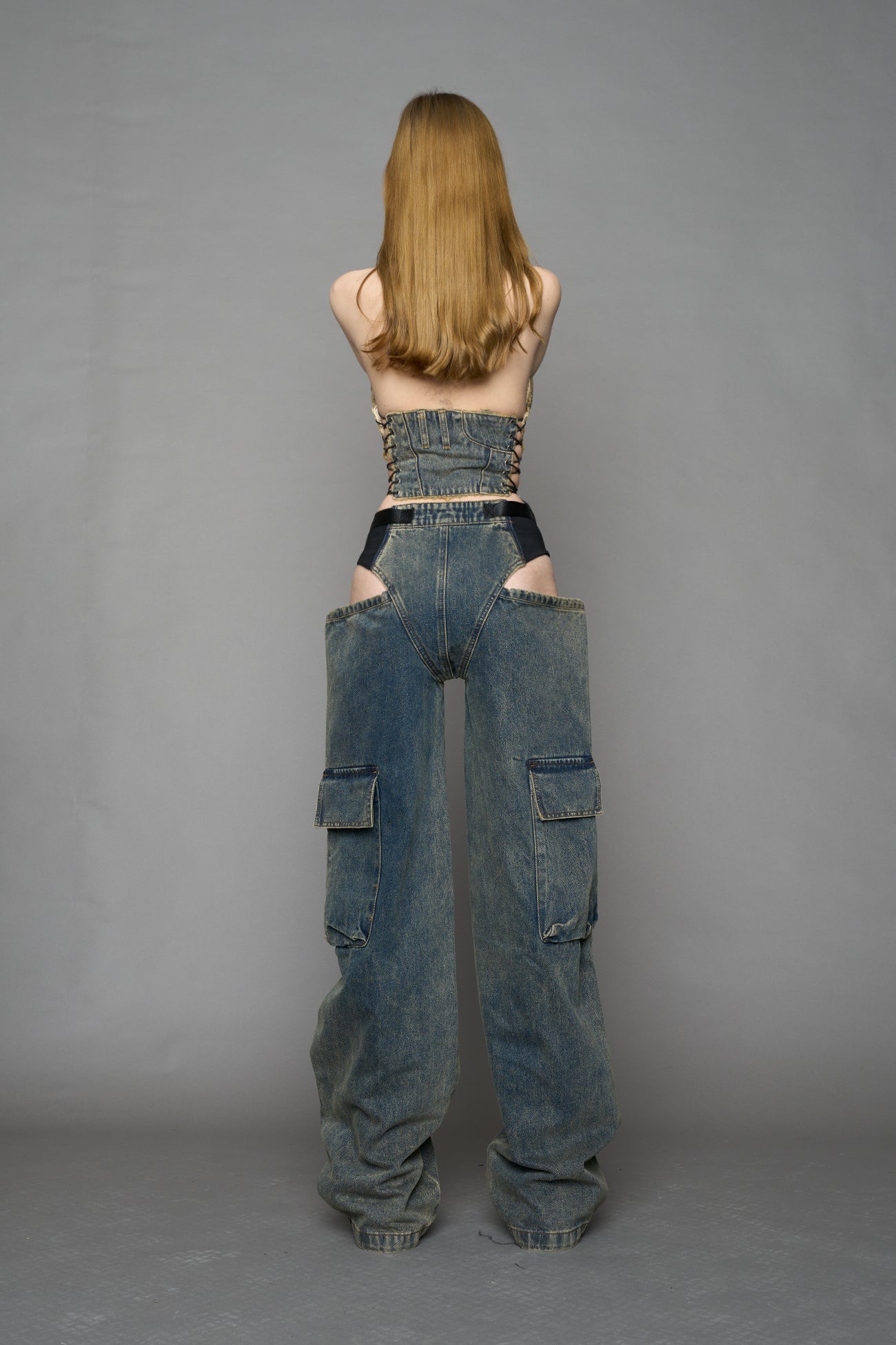 Denim Panty Trousers — view 17