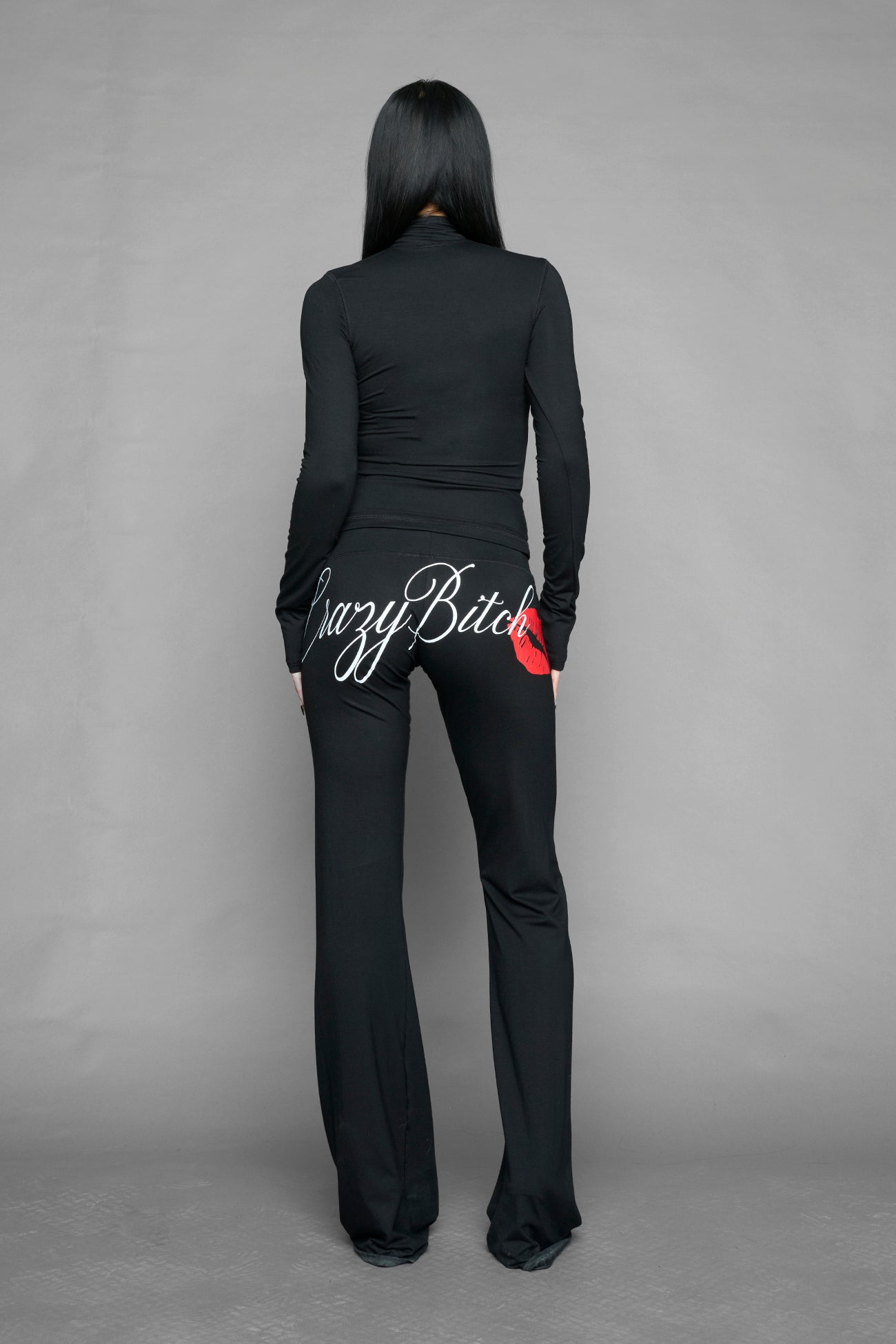 crazy b*tch zip up jacket — view 4