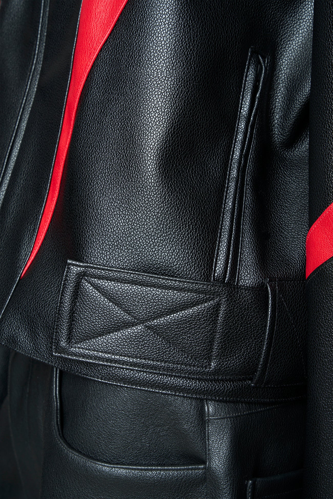 power shoulder moto jacket — view 14