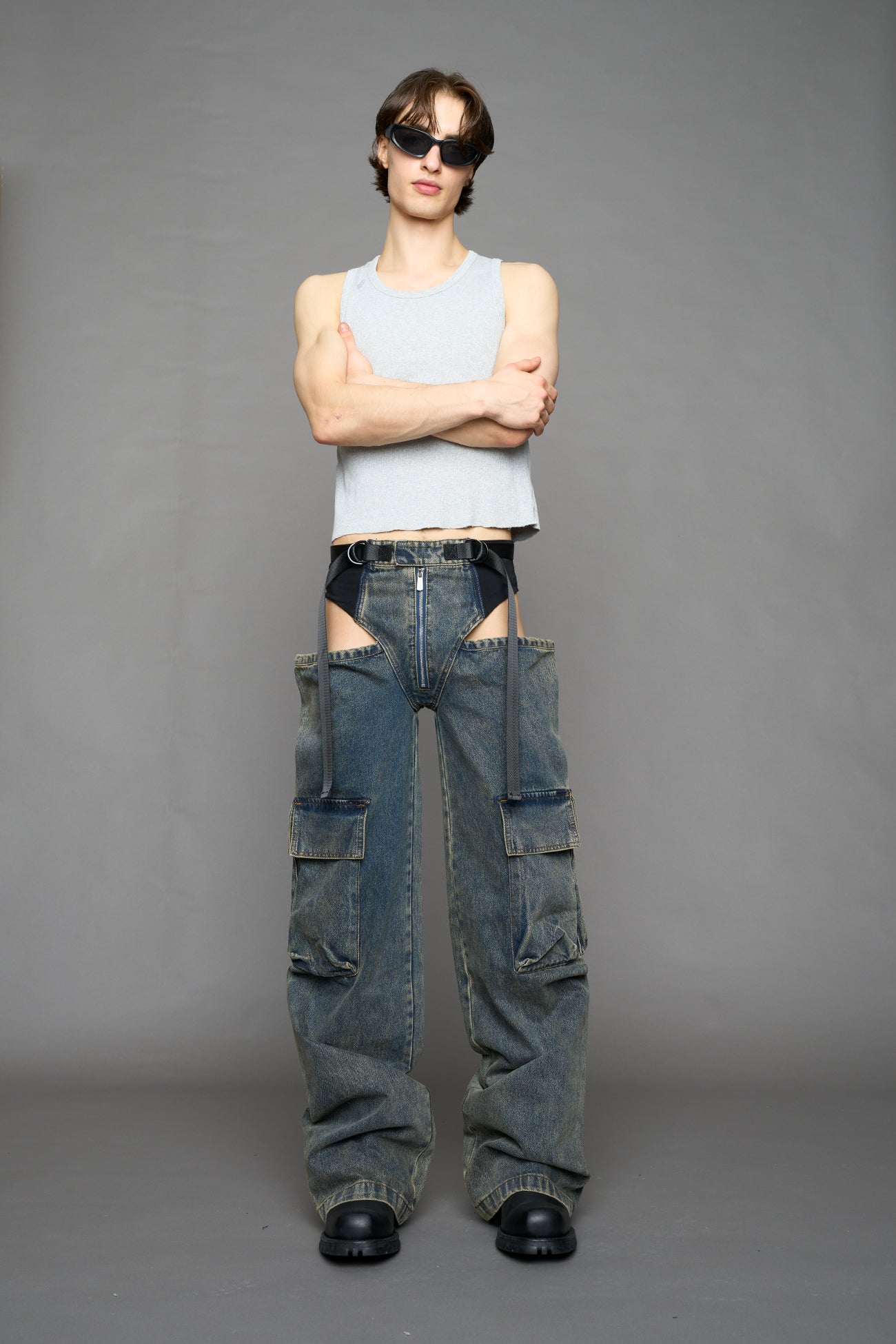 Denim Panty Trousers — view 8