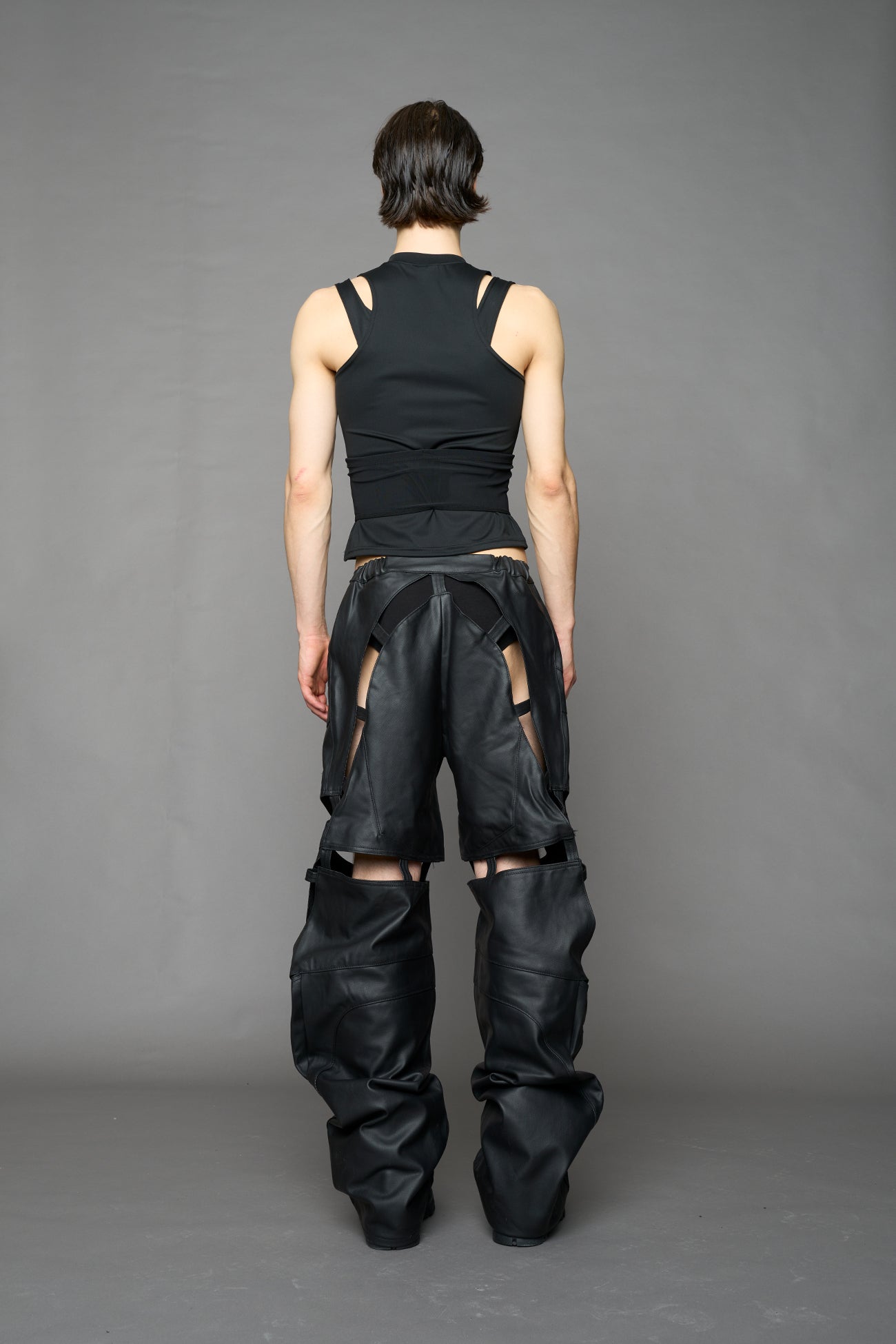 Moto Denim Floating Pants — view 8