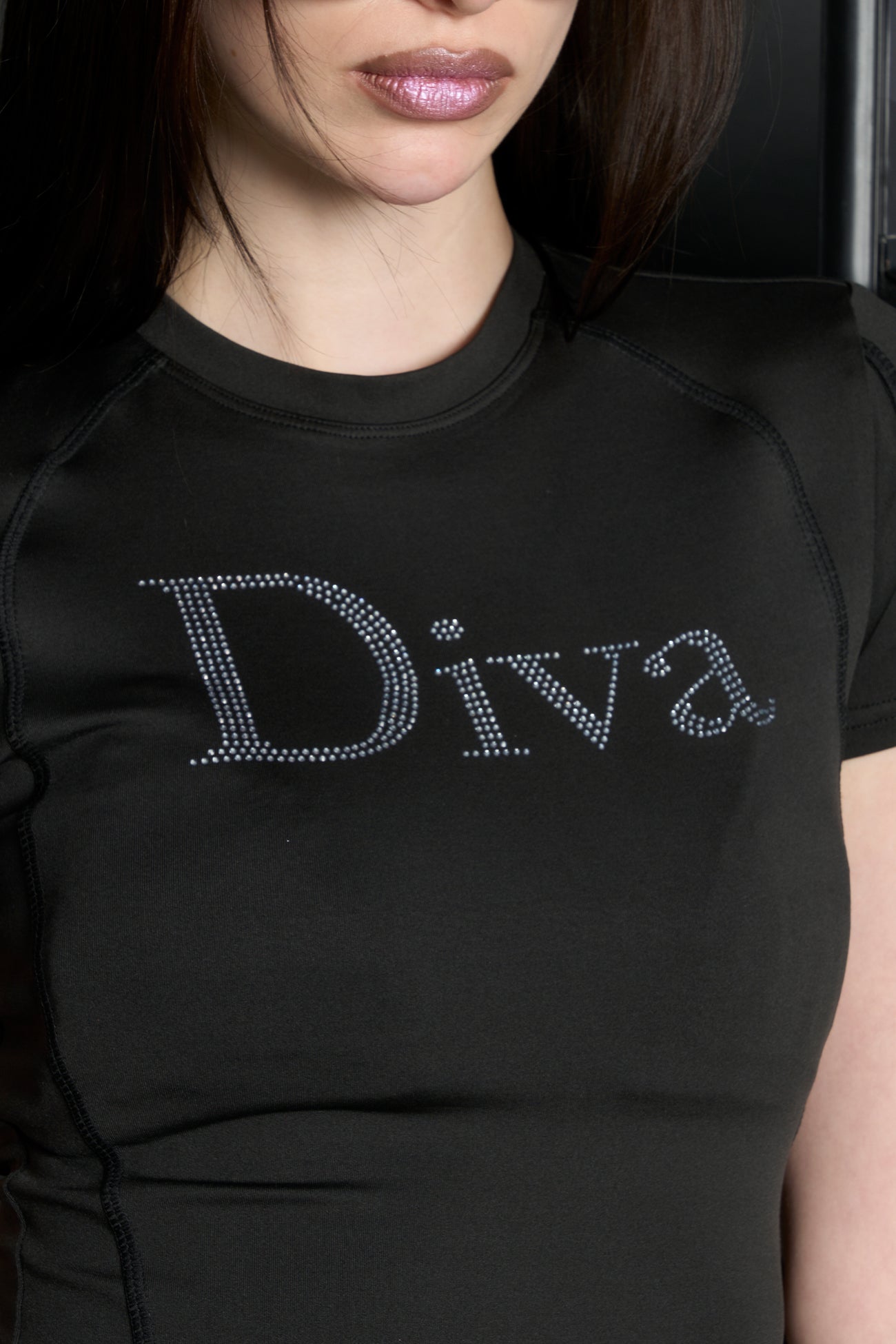 Diva Racing Tee detail
