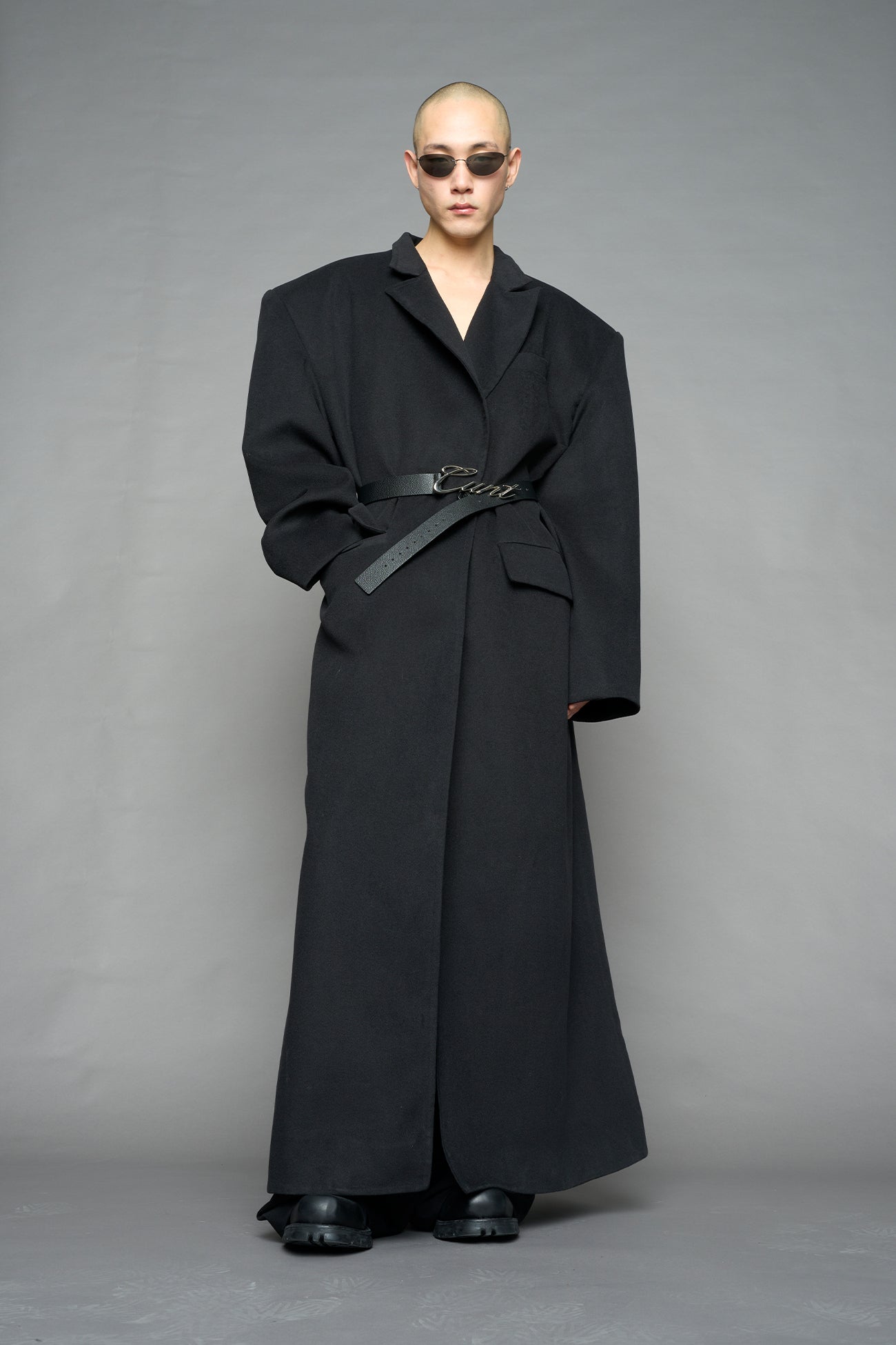Wool Elongated Blazer Coat — view 6