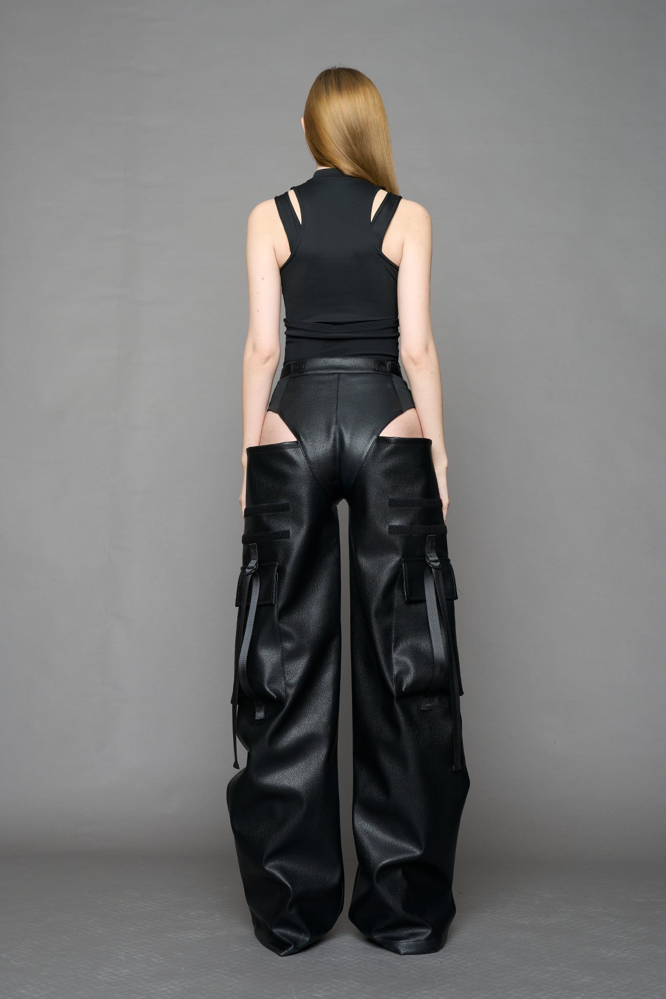 Leather Panty Trousers — view 5