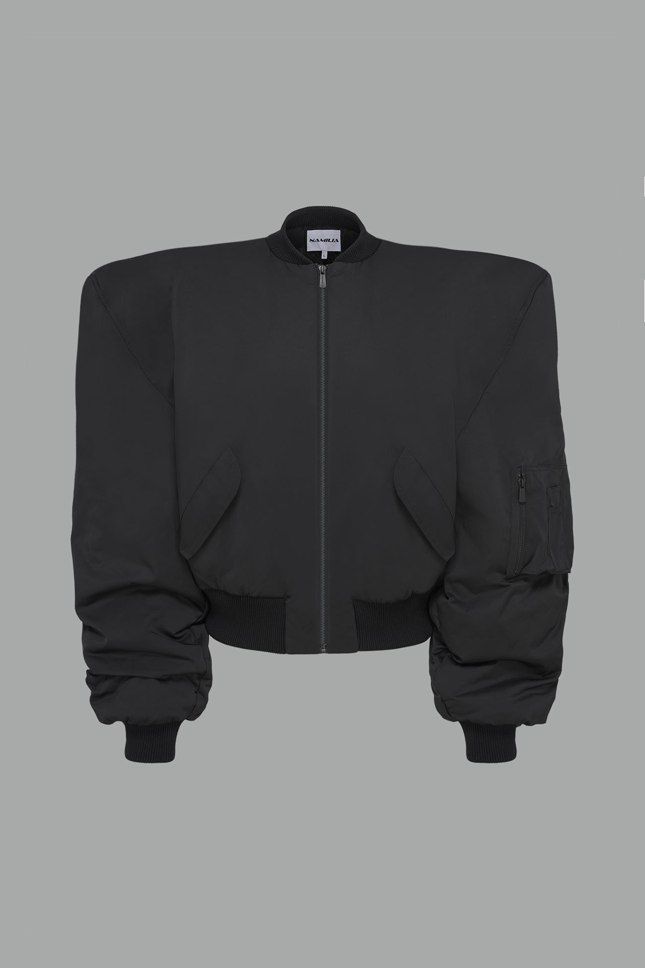 Power Shoulder Bomber Jacket — view 5
