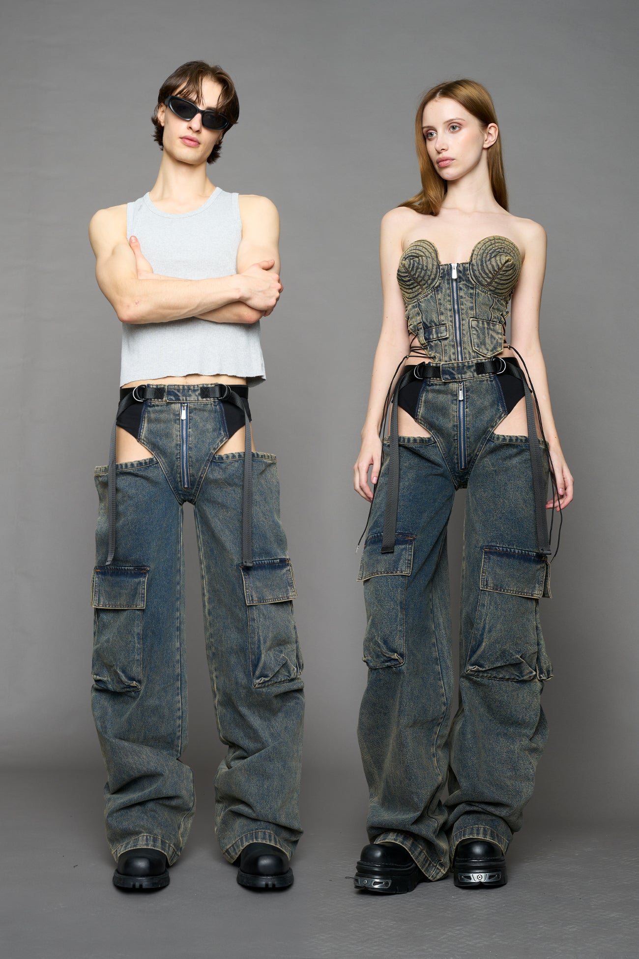 Denim Panty Trousers — view 11