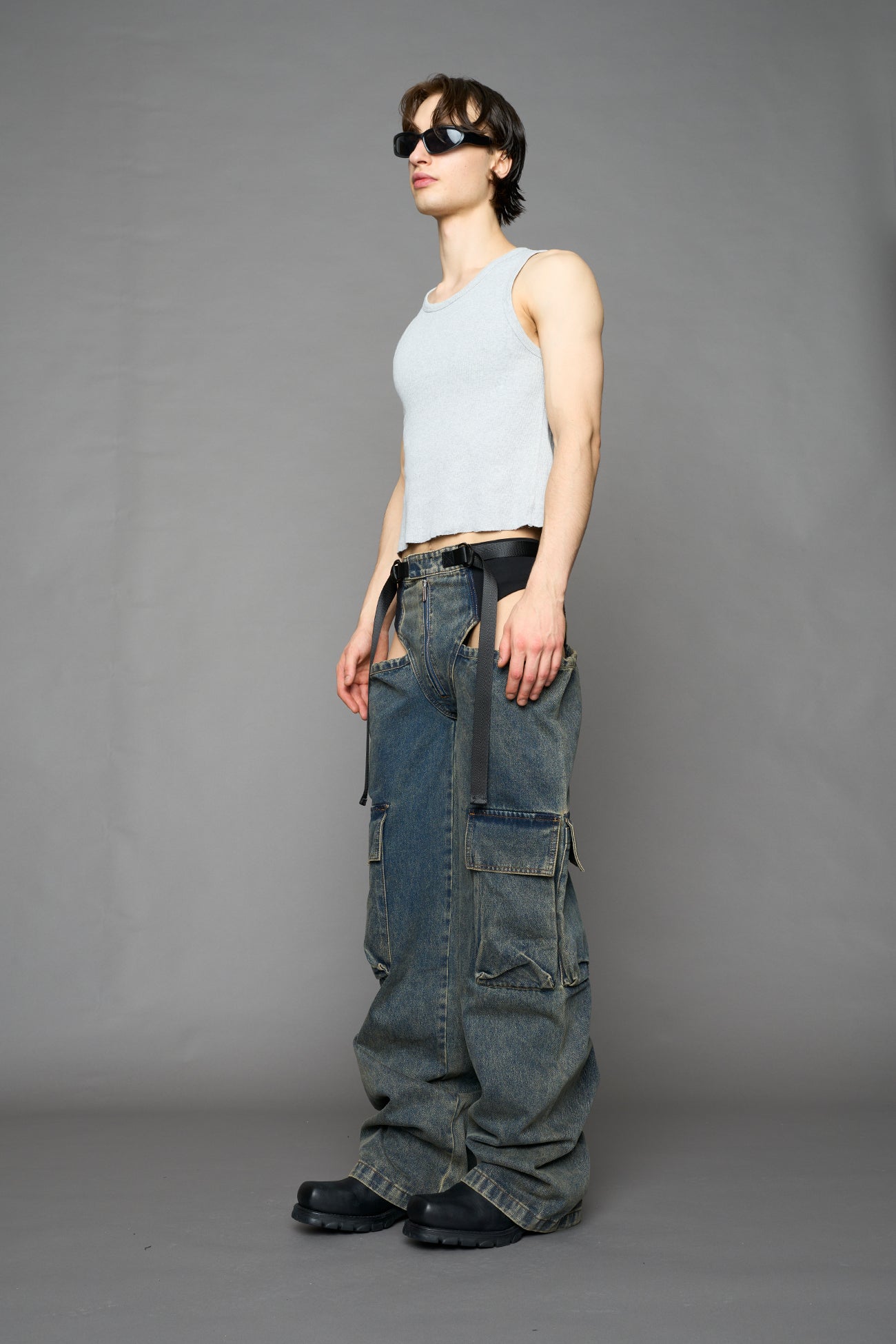 Denim Panty Trousers — view 18
