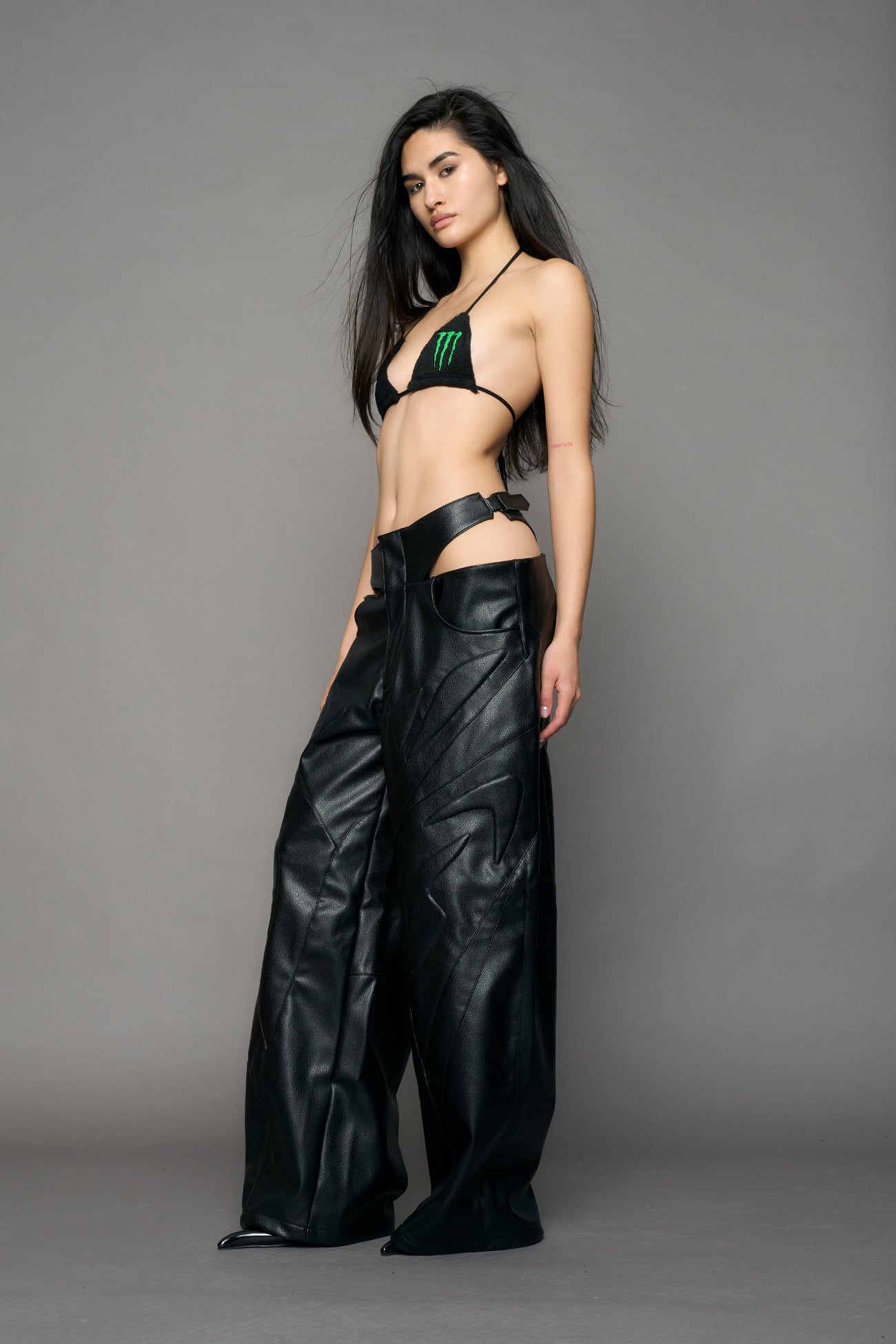 Octane Leather Panty Trousers — view 4