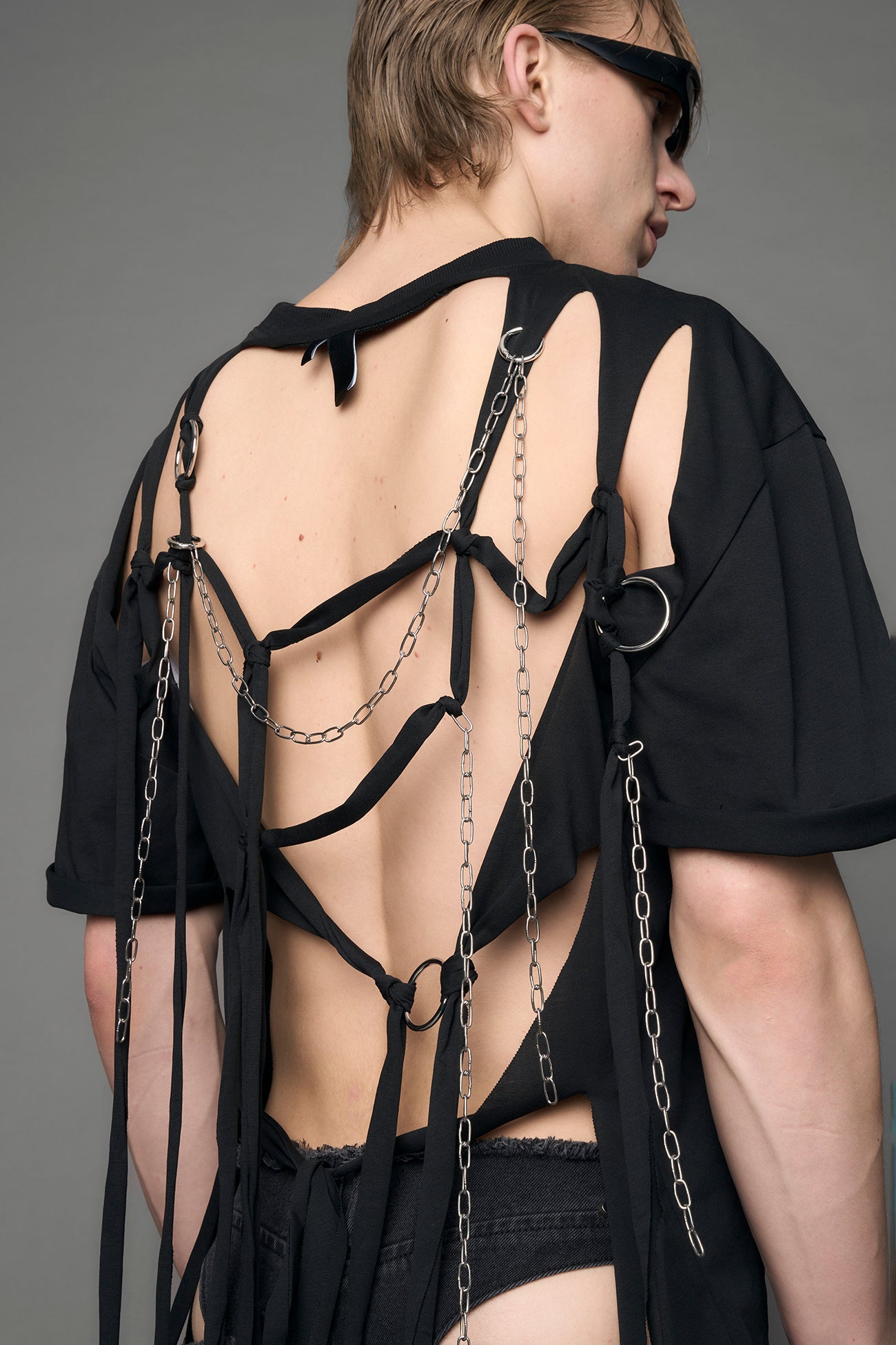 Shredded Chain T-Shirt — view 10