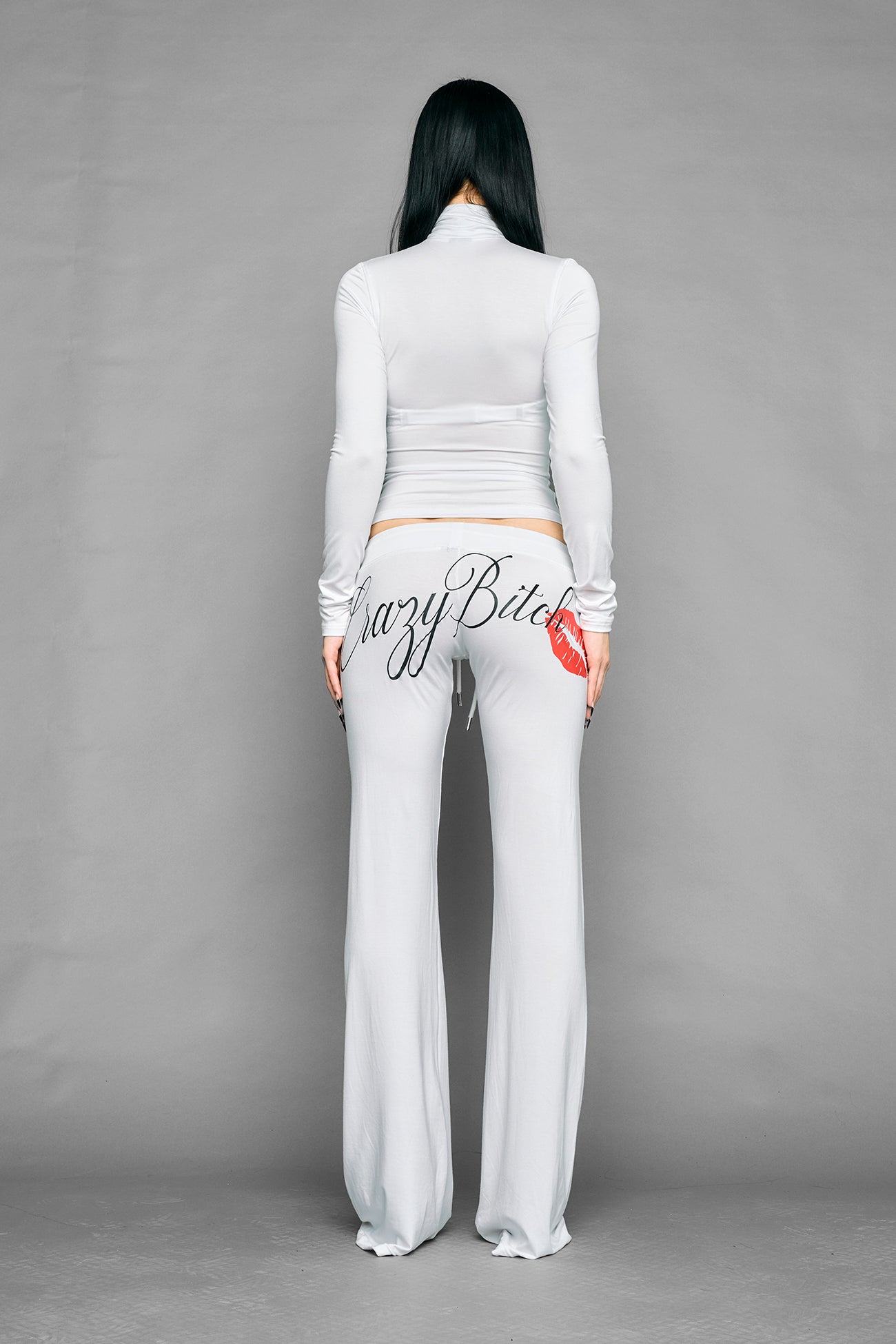 crazy b*tch zip up jacket — view 5