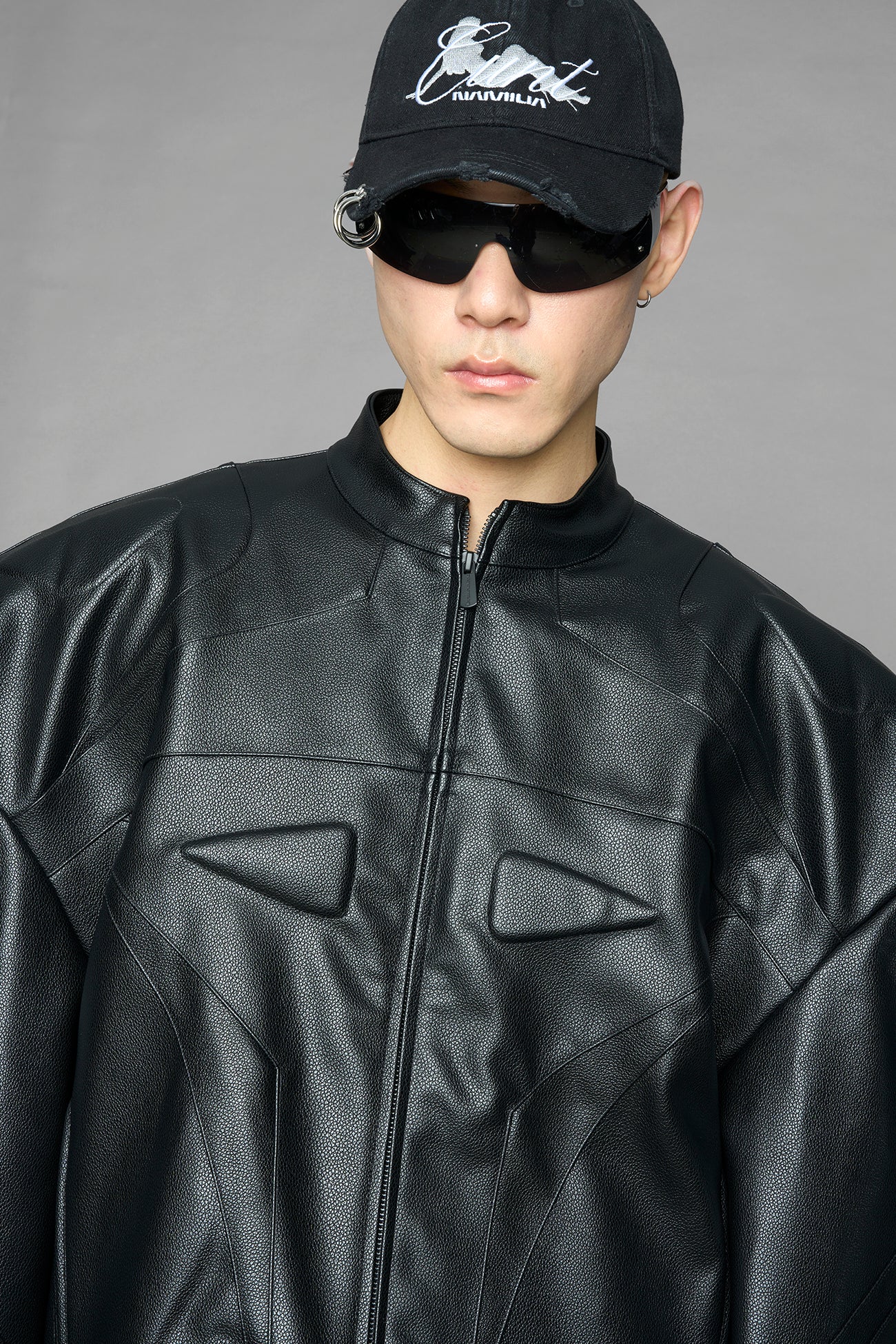 motocross inspired paneling and 3d padded details