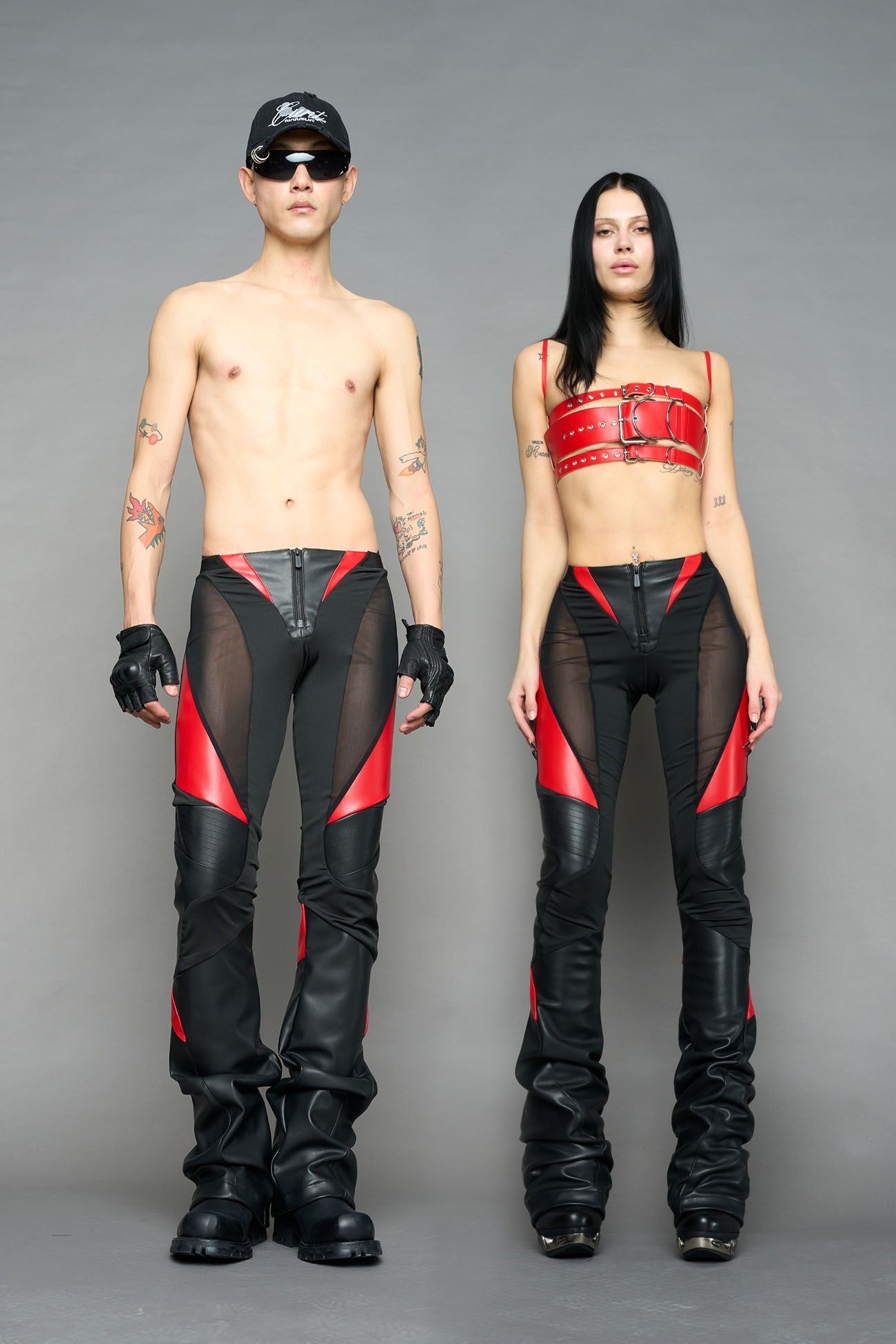 moto mesh pants — view 9